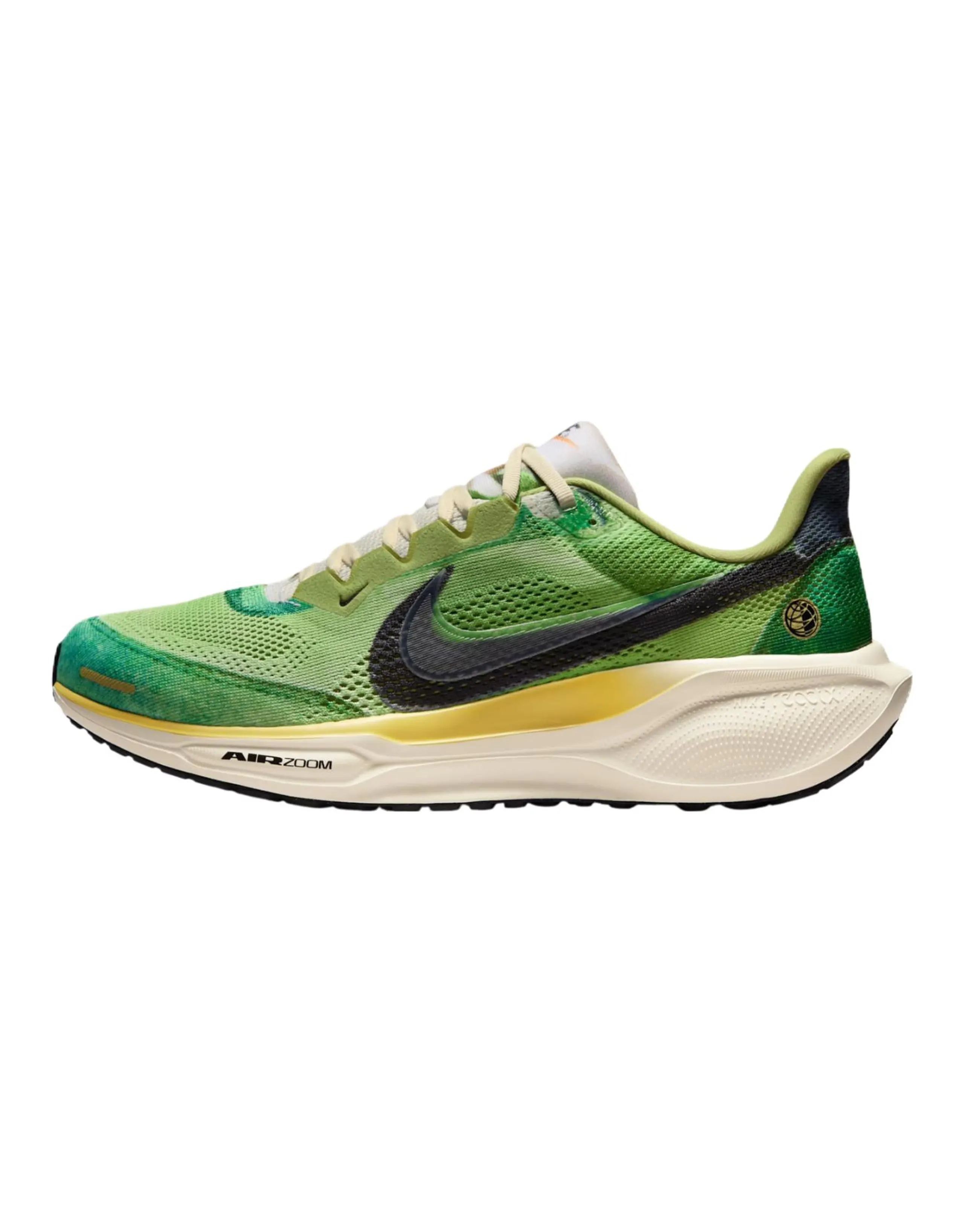Nike Pegasus 41 Comfortable Durable Wear-Resistant Low-Top Casual Running Shoes Unisex Green