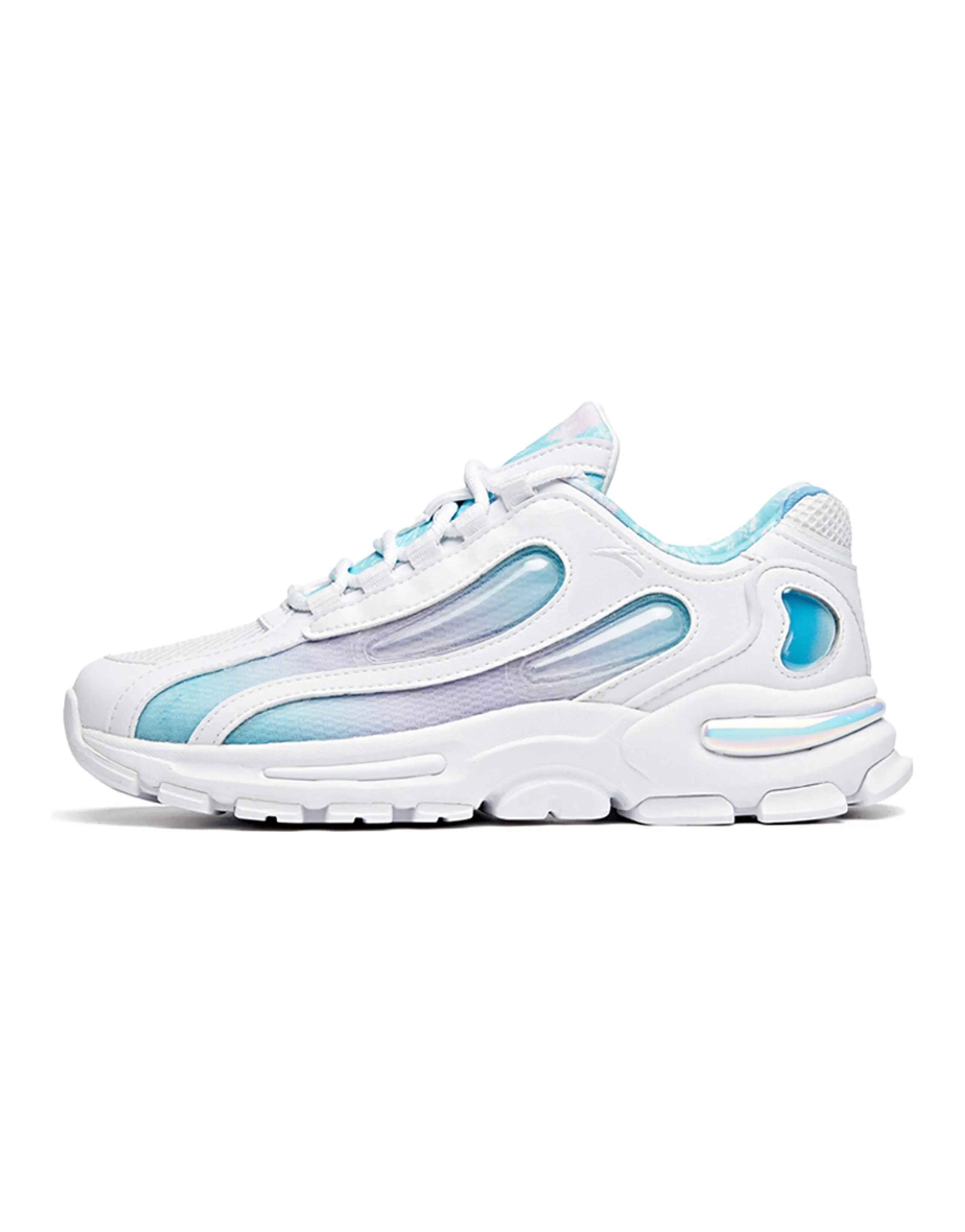 ANTA Casual Shoes Women's Low-Top White Blue Purple