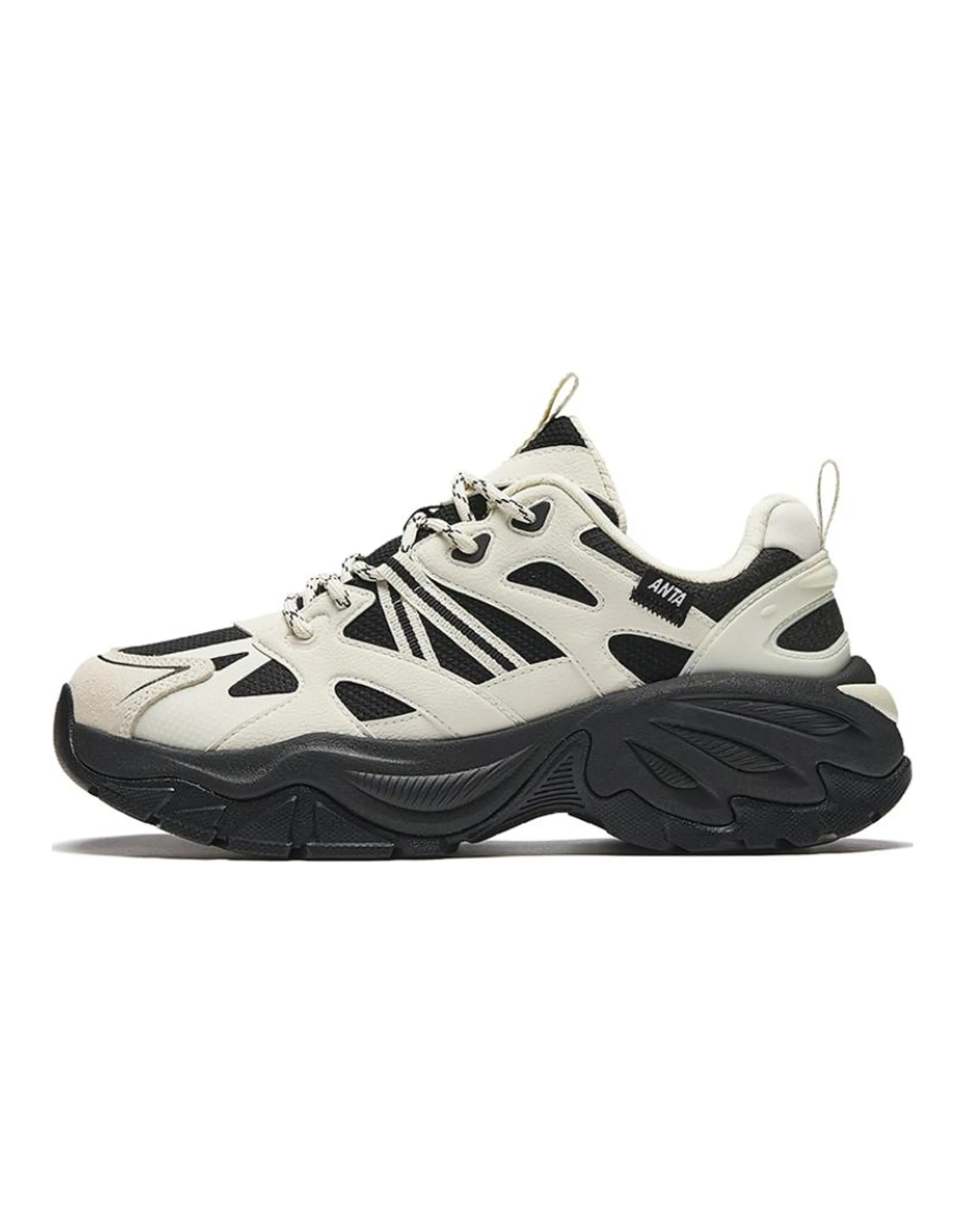 ANTA Life Collection Casual Shoes Women's Low-Top White Black