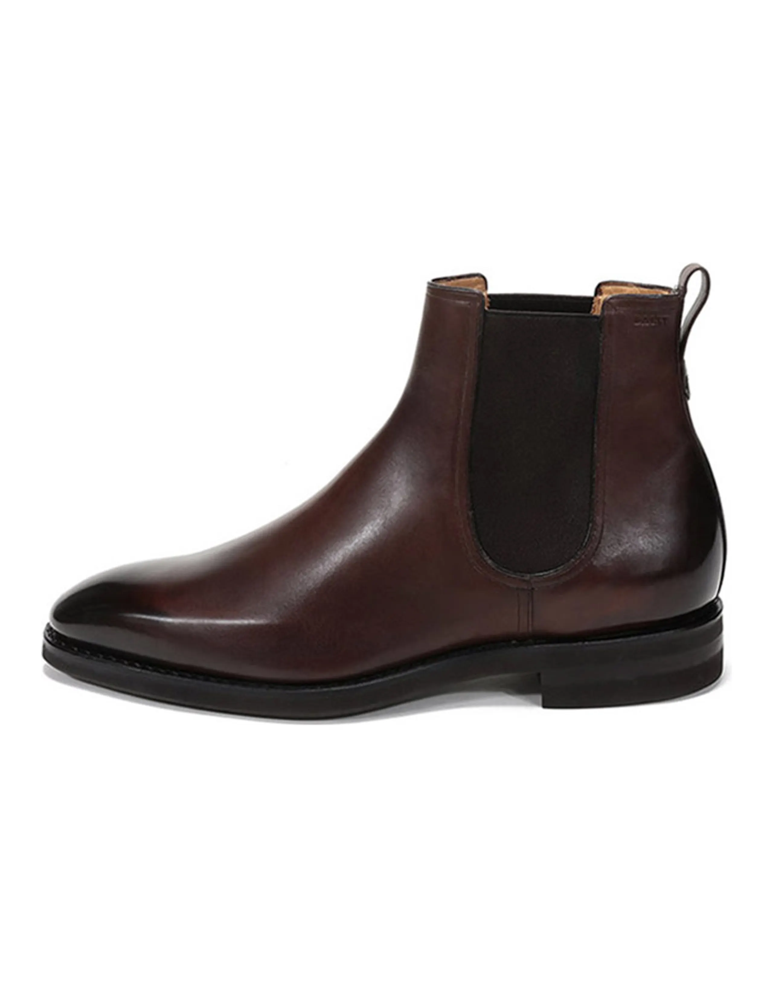 BALLY Scavone Cow Leather Fashion Casual Chelsea Boots Men's Brown