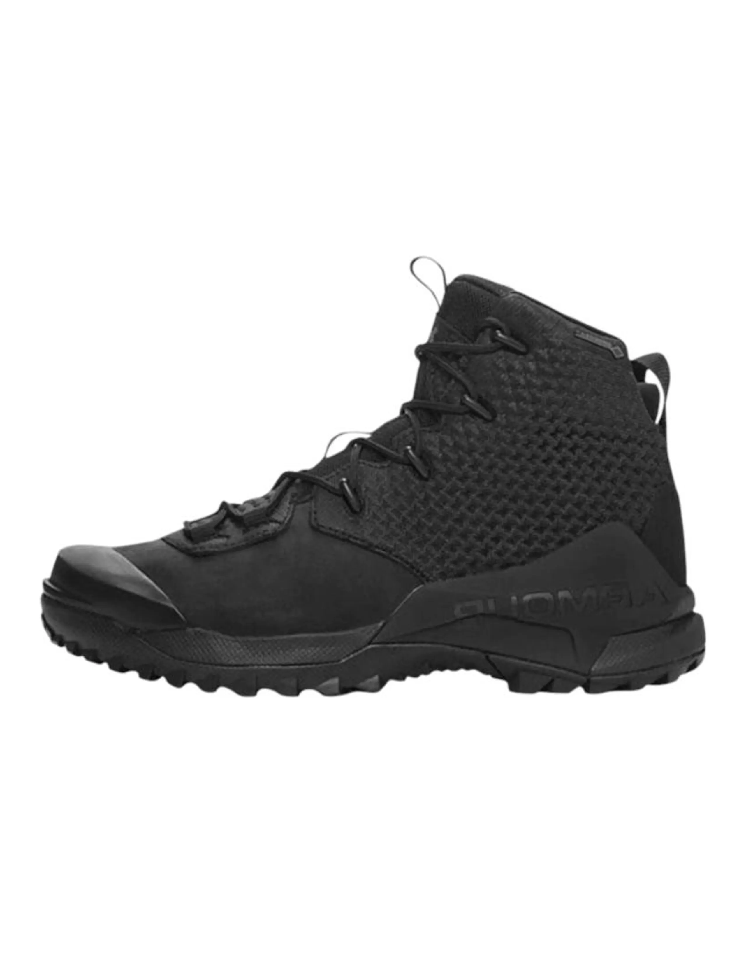 Under Armour Anti-Slip Wear-Resistant Mid-Top Hiking Shoes Men's Black