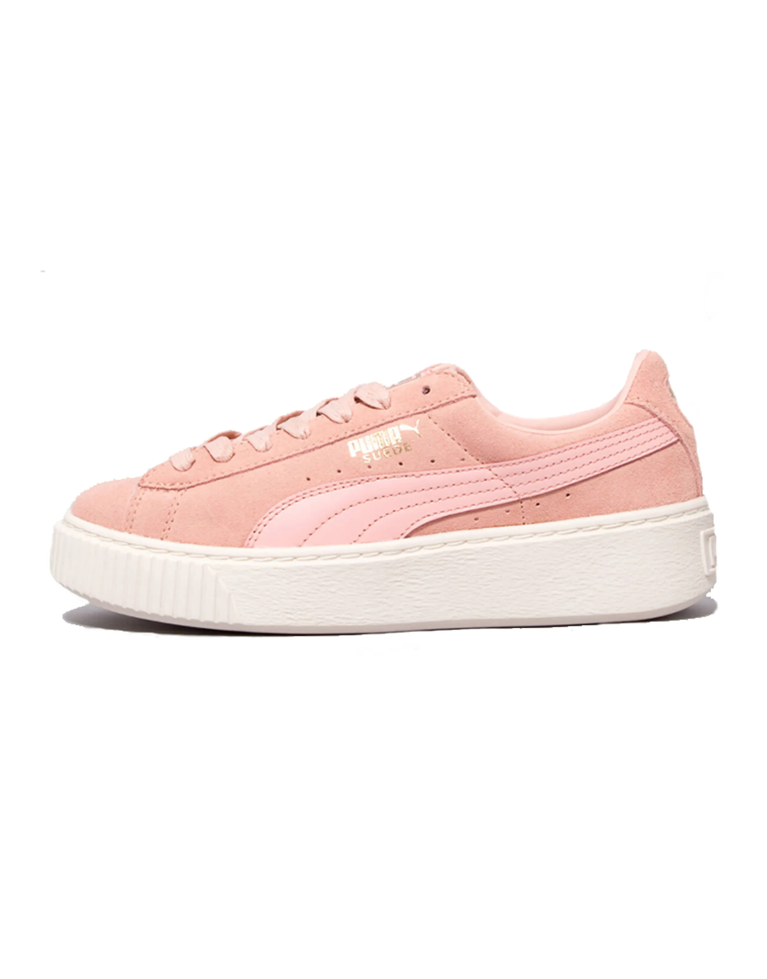 PUMA Suede Platform Core 'Coral Cloud Whisper White' Women's