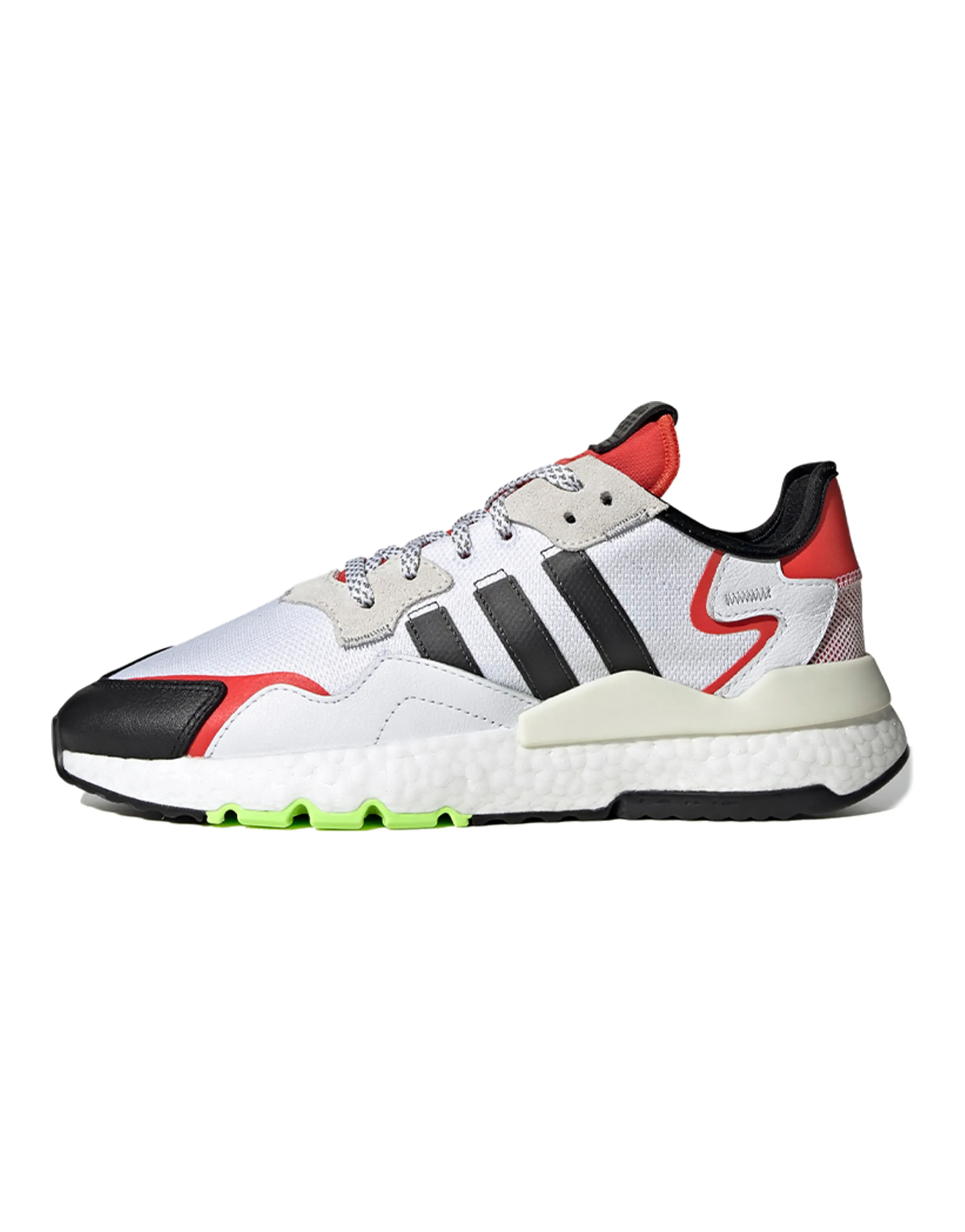Adidas Originals Nite Jogger White Black Red