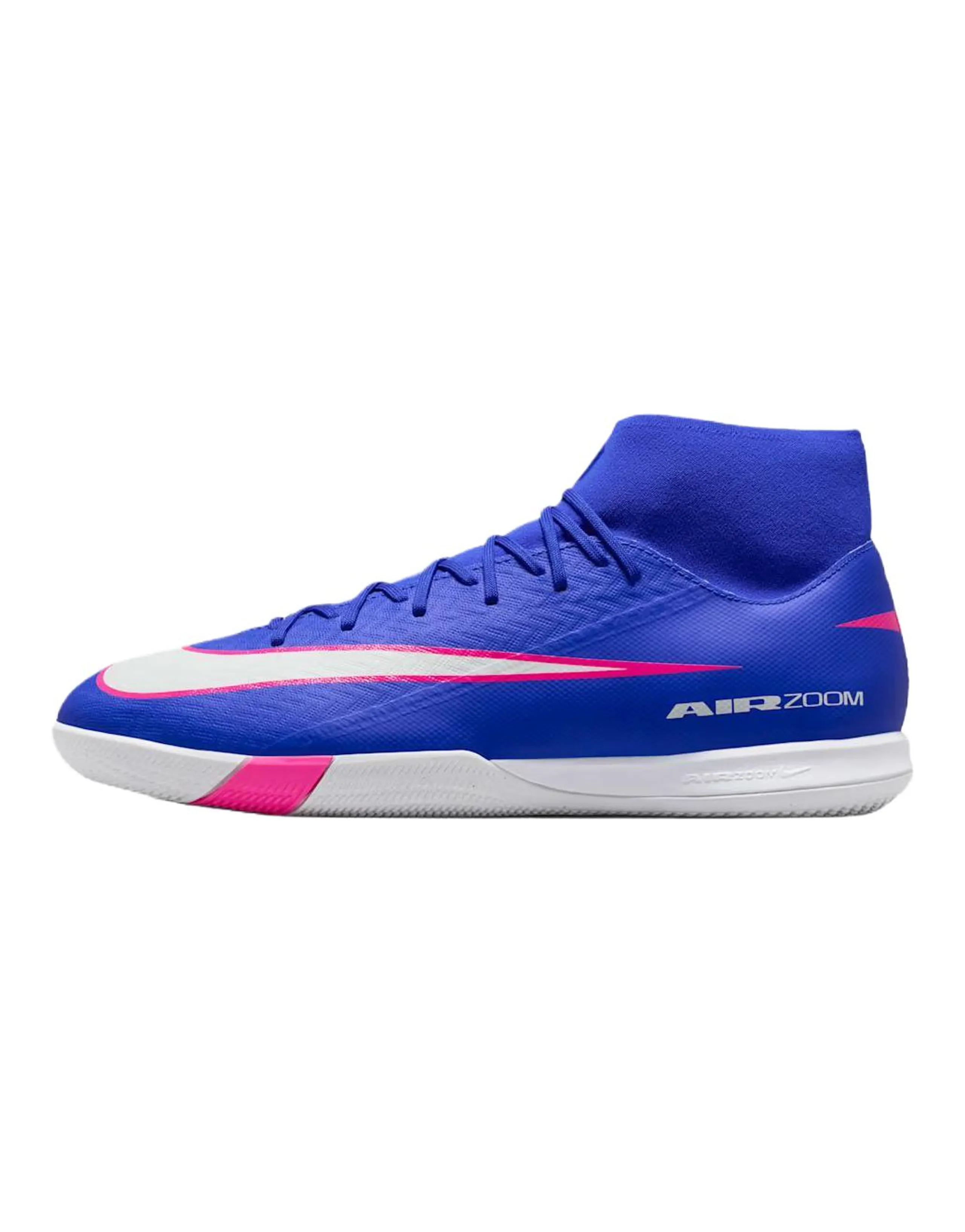 Nike Mercurial Superfly 10 Academy IC Classic Comfortable Support Soccer Shoes Unisex Blue White