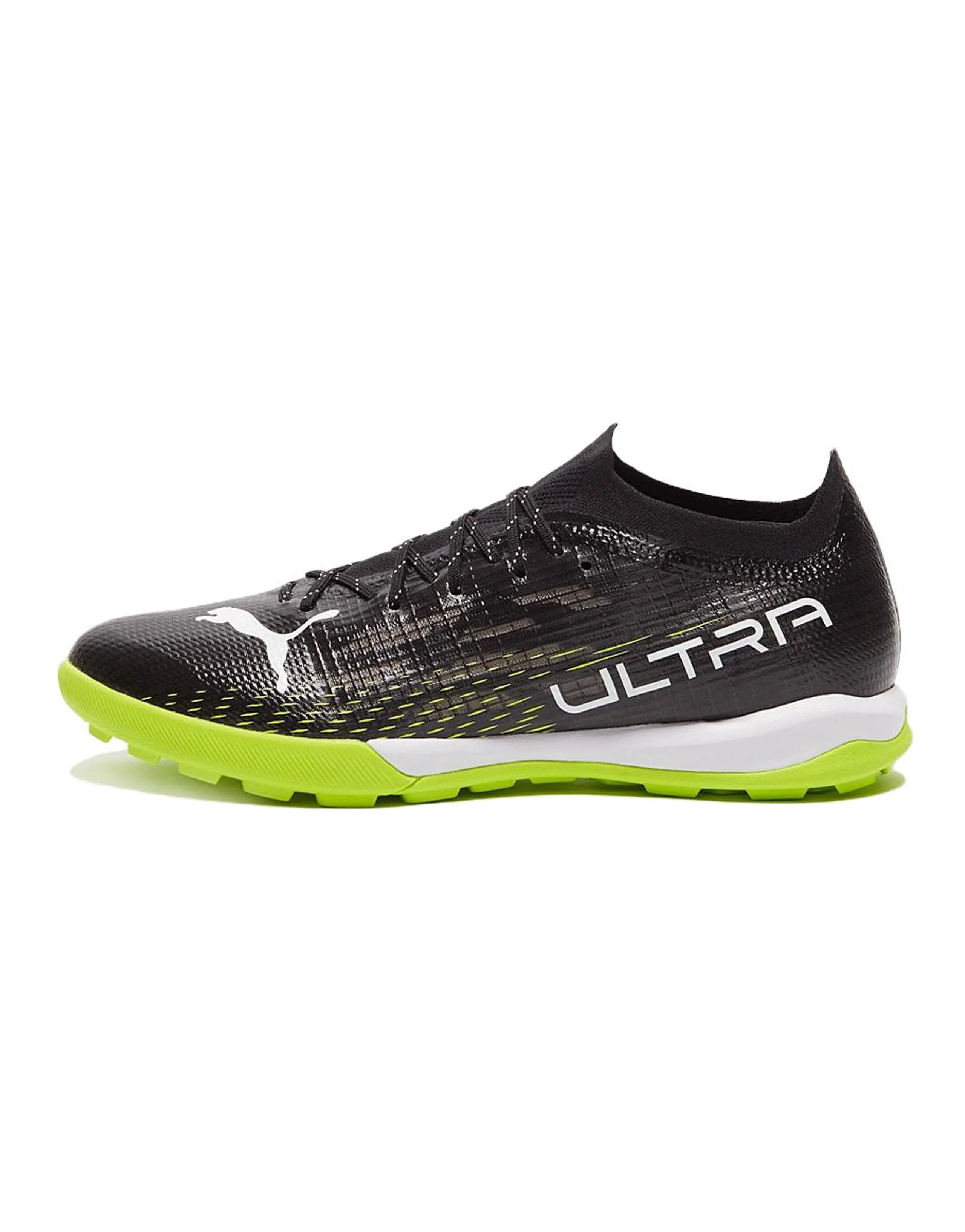 PUMA Ultra 1.3 Soccer Shoes Men Low-Top Black Green White