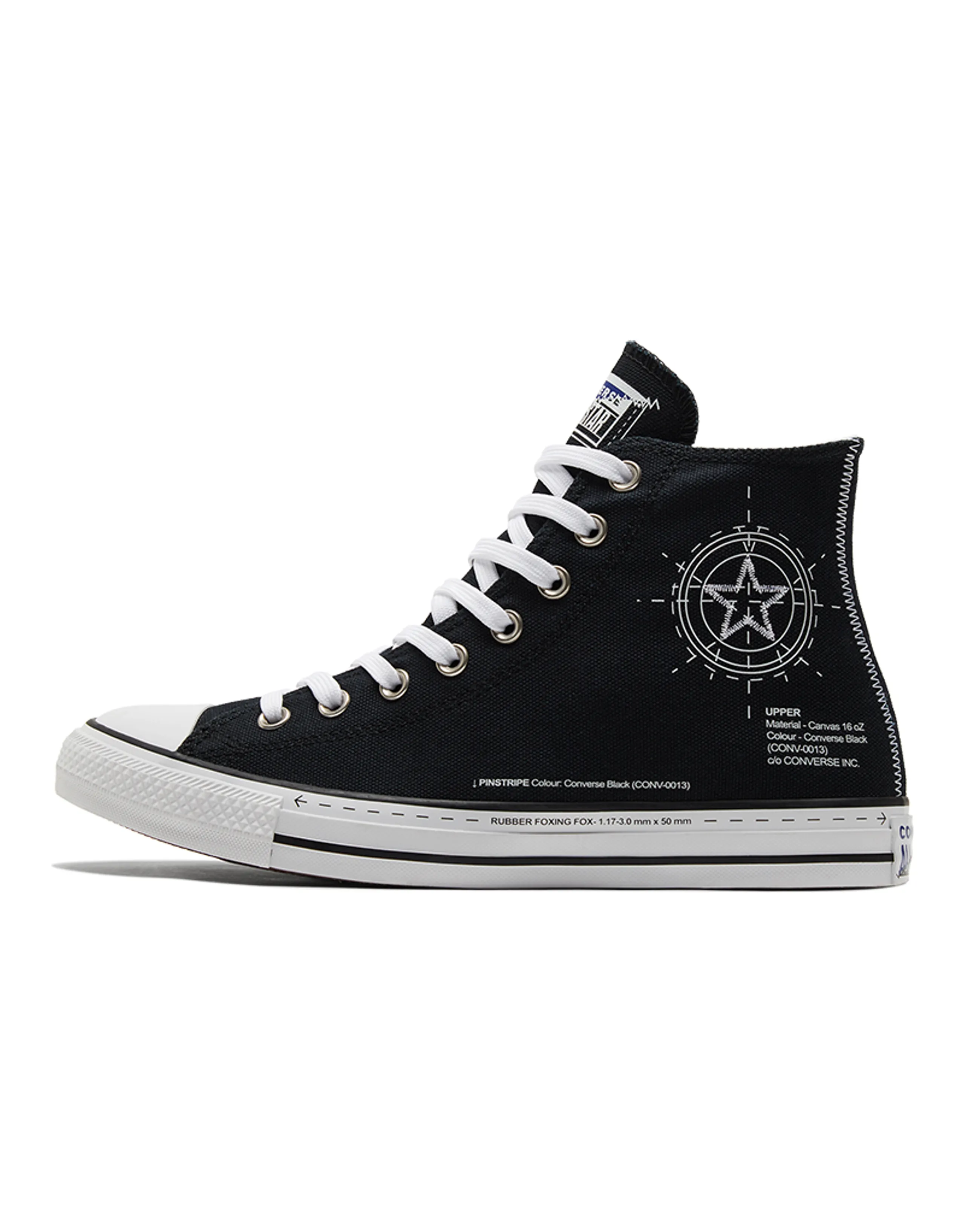 Converse Chuck Taylor All Star Canvas Shoes 'Black'