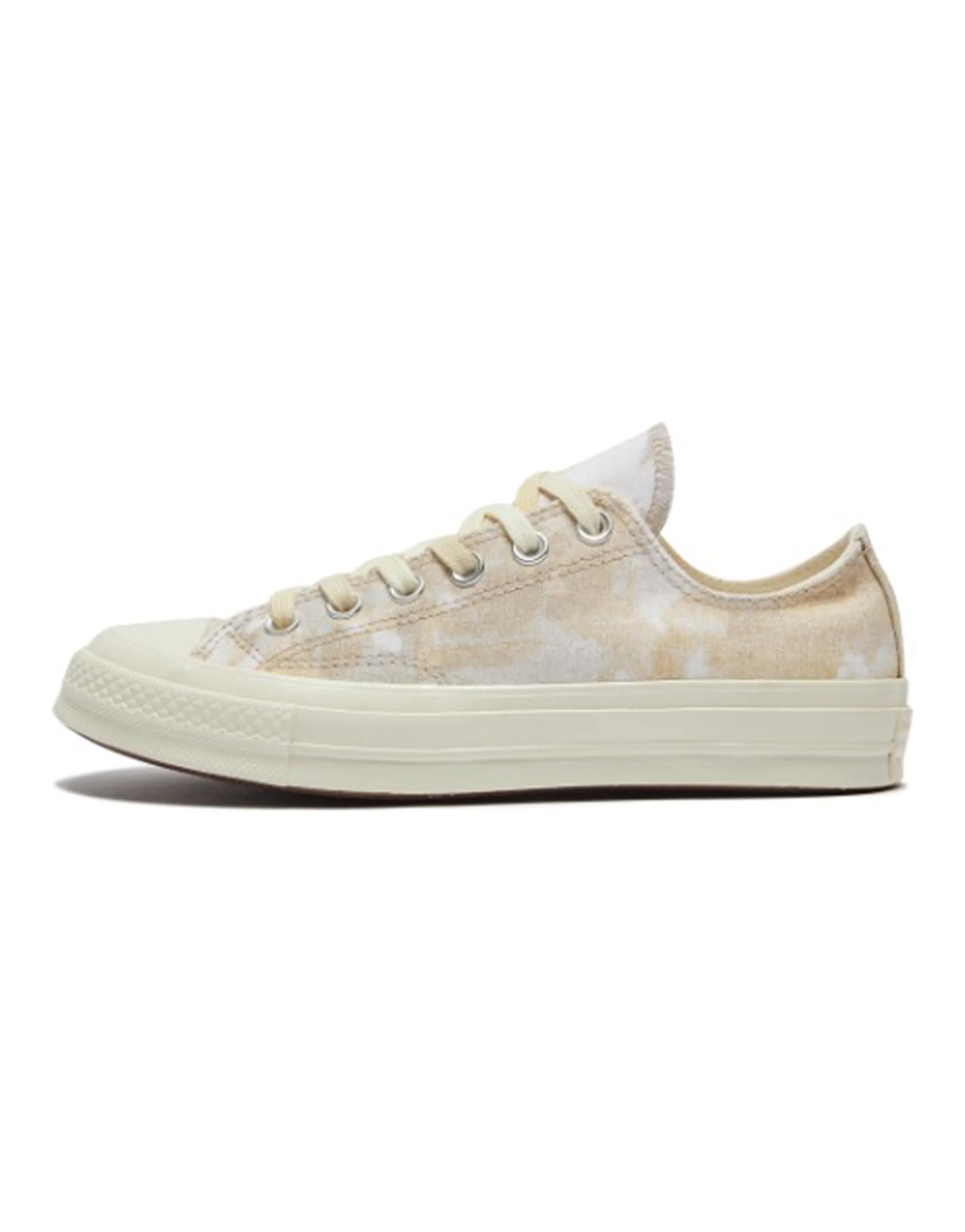 Converse Chuck 70 Plus OX Anti-Slip Wear-Resistant Low-Top Canvas Shoes Women's Ecru
