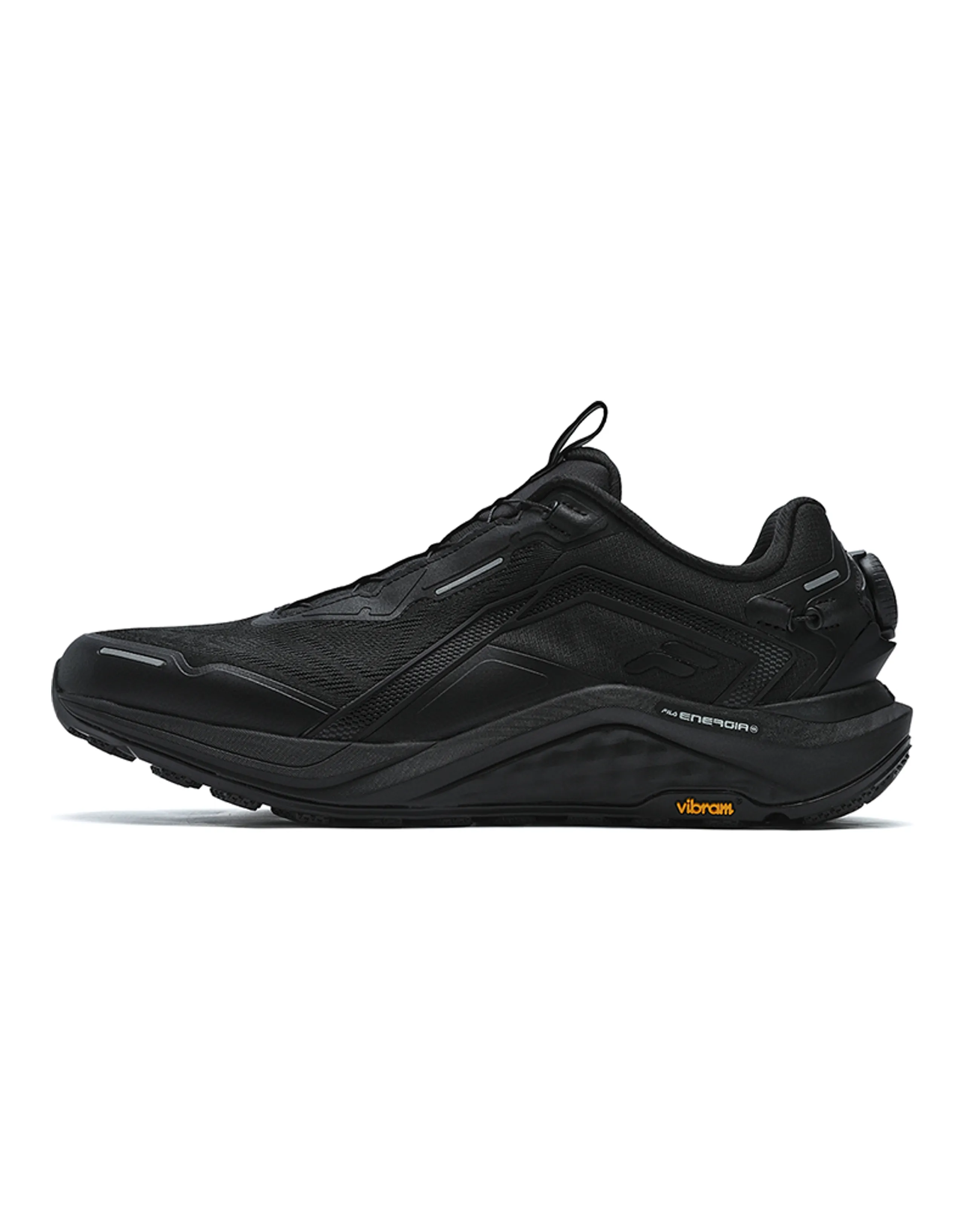 FILA BOA WOLF Versatile Casual Comfort Low-Top Running Shoes Men's Black