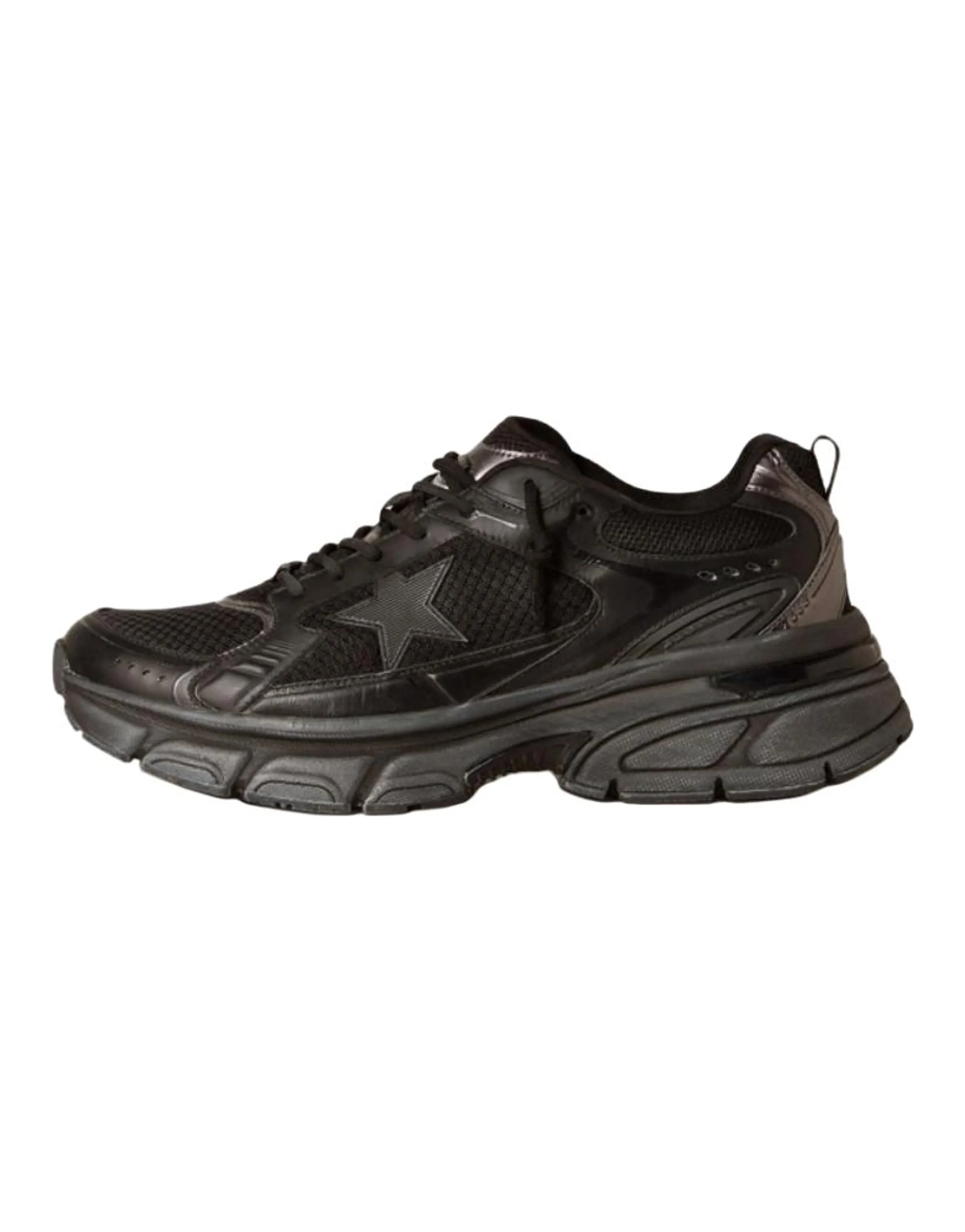 Golden Goose LIGHTSTAR Low-Top Chunky Sneakers Women's Black