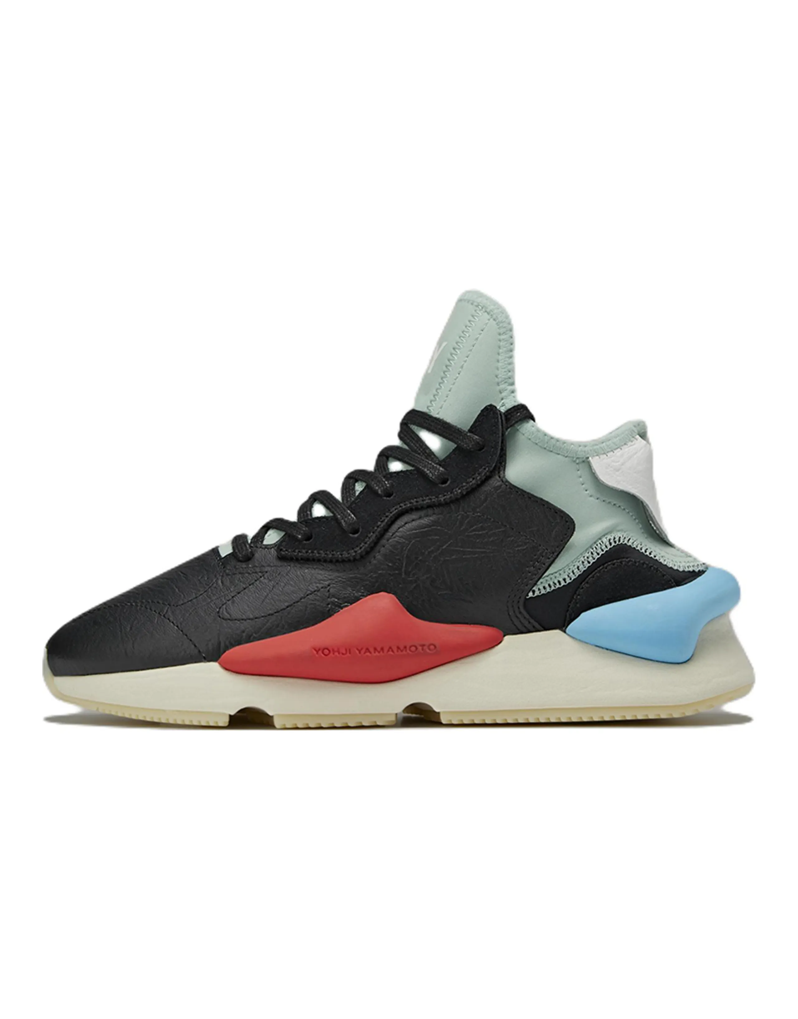 Y 3 Kaiwa Black Blush Green