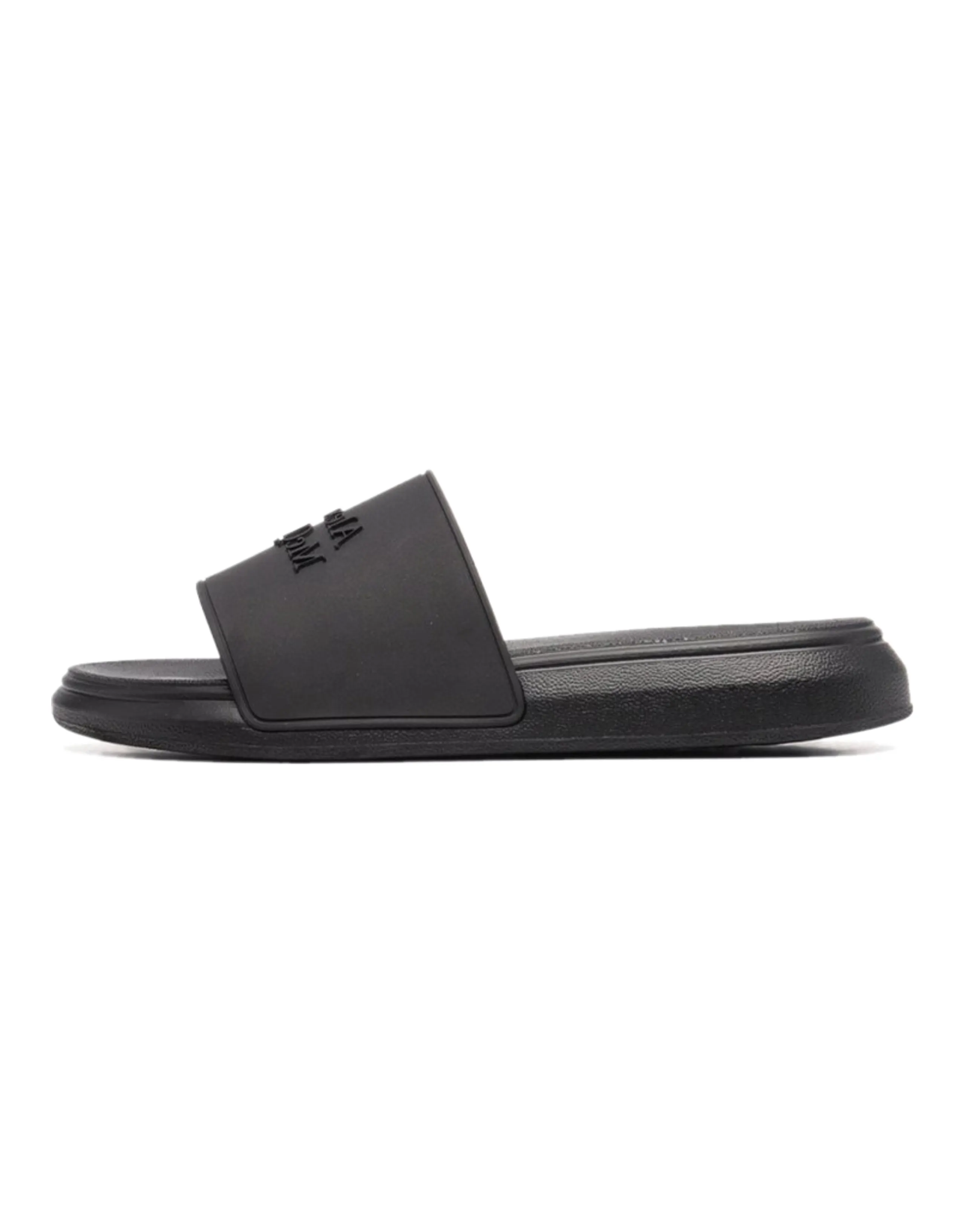 Alexander McQueen Pool Slide Black FW21