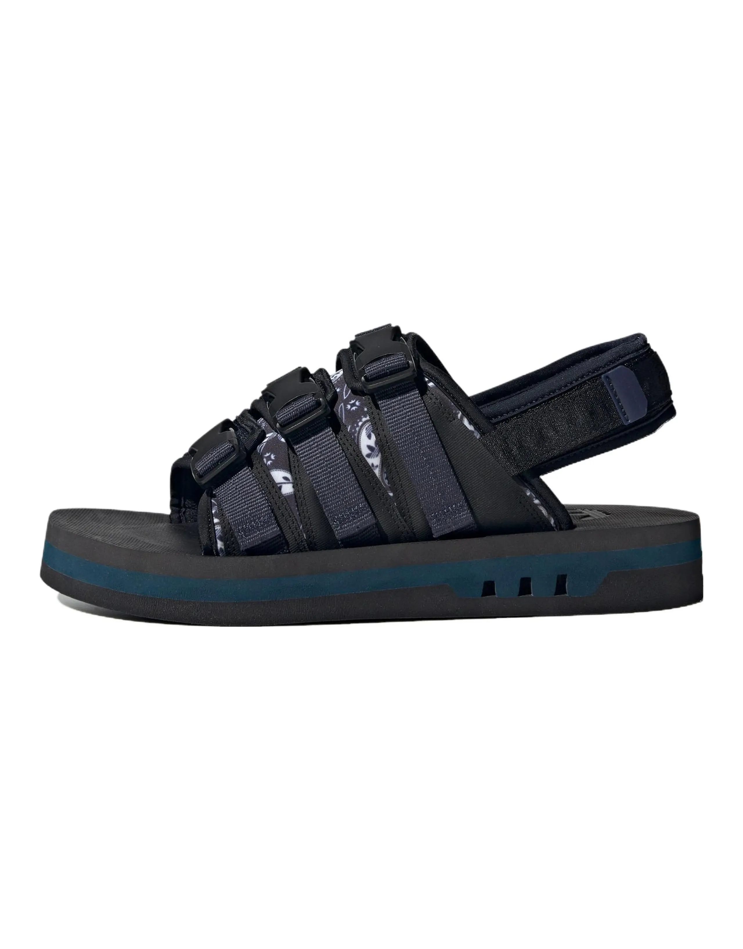 Adidas Originals AdiSTRP Sandals 'Black Grey Blue'