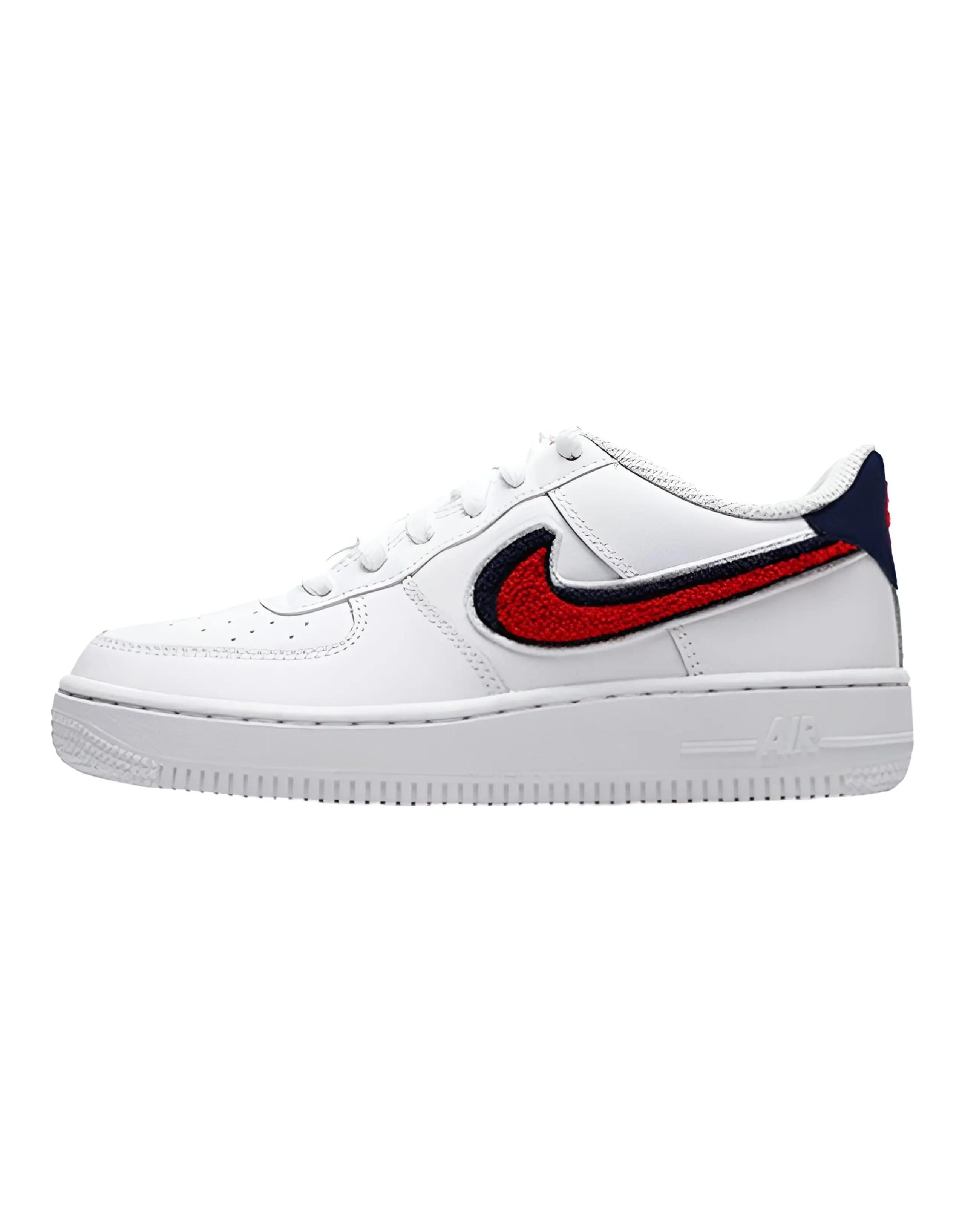 Nike Air Force 1 Low 3D Chenille Swoosh USA GS