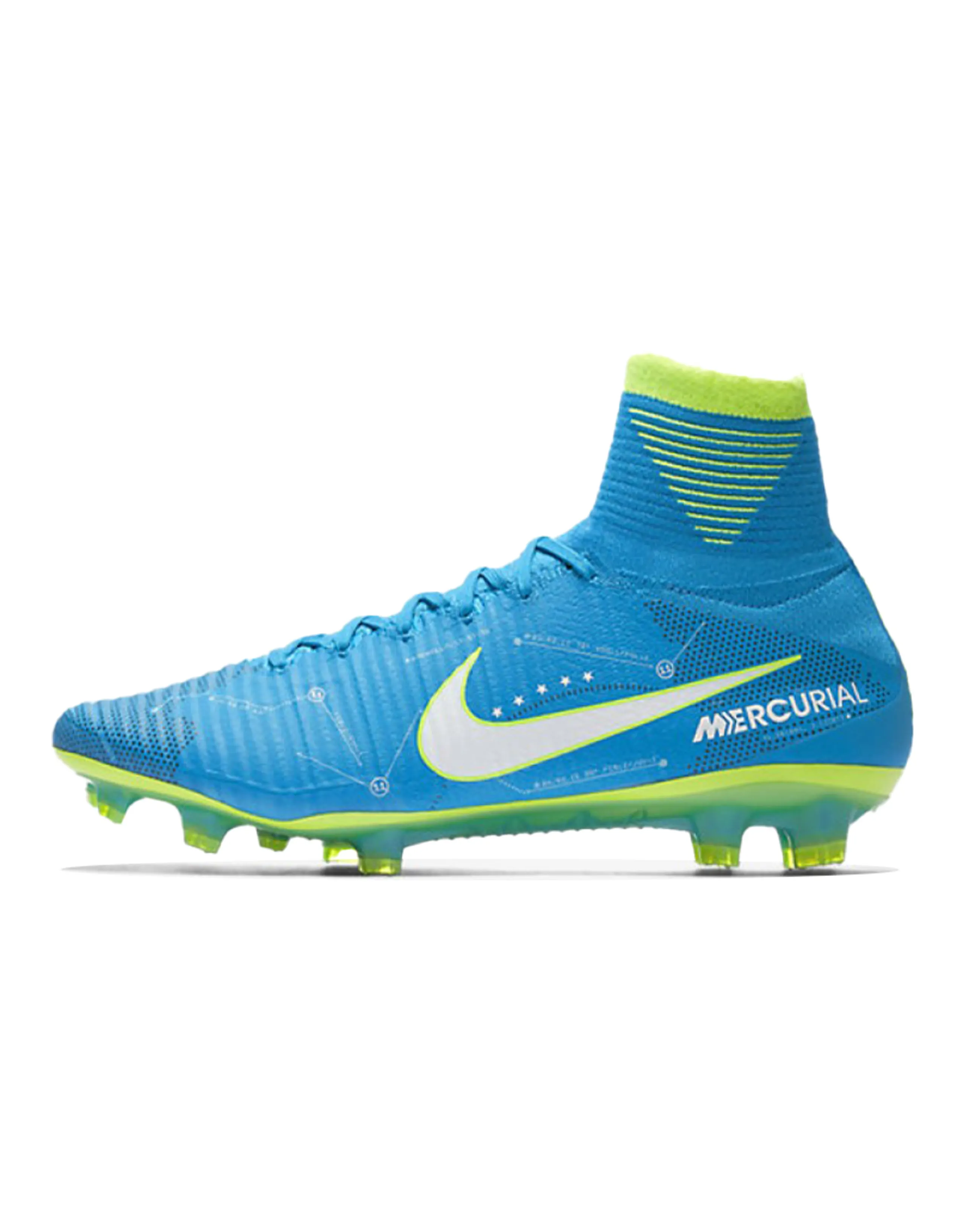 Nike X Neymar Jr. Mercurial Superfly 5 Fg 'Blue Orbit'