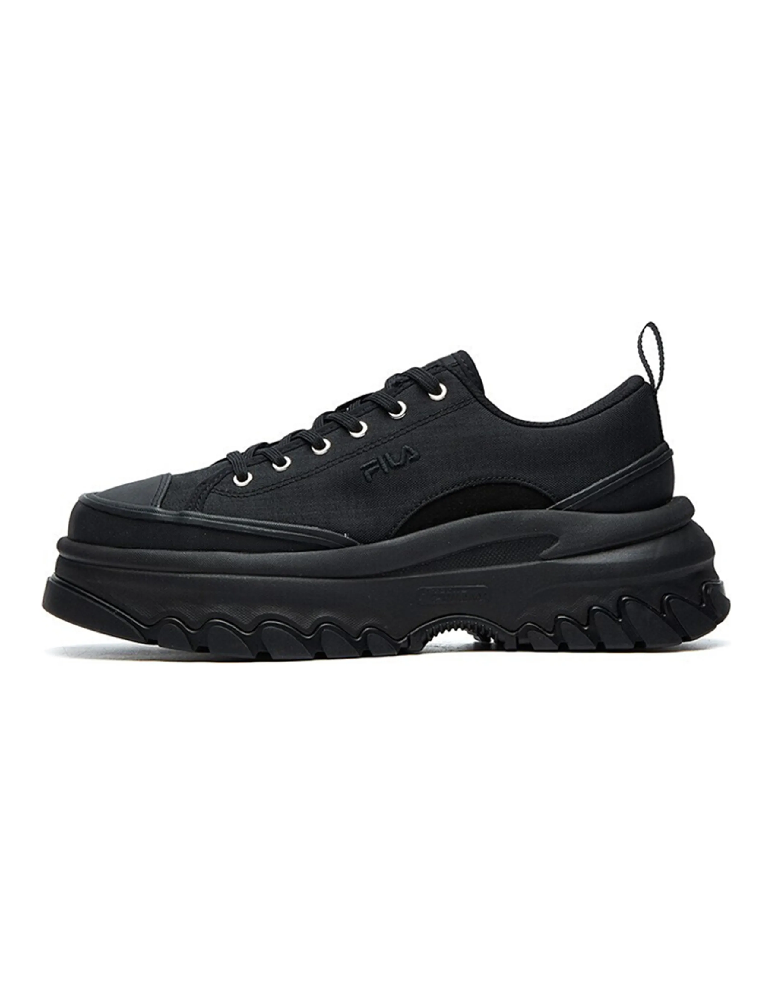 FILA Lava Wear-Resistant Low-Top Casual Shoes Women's Black
