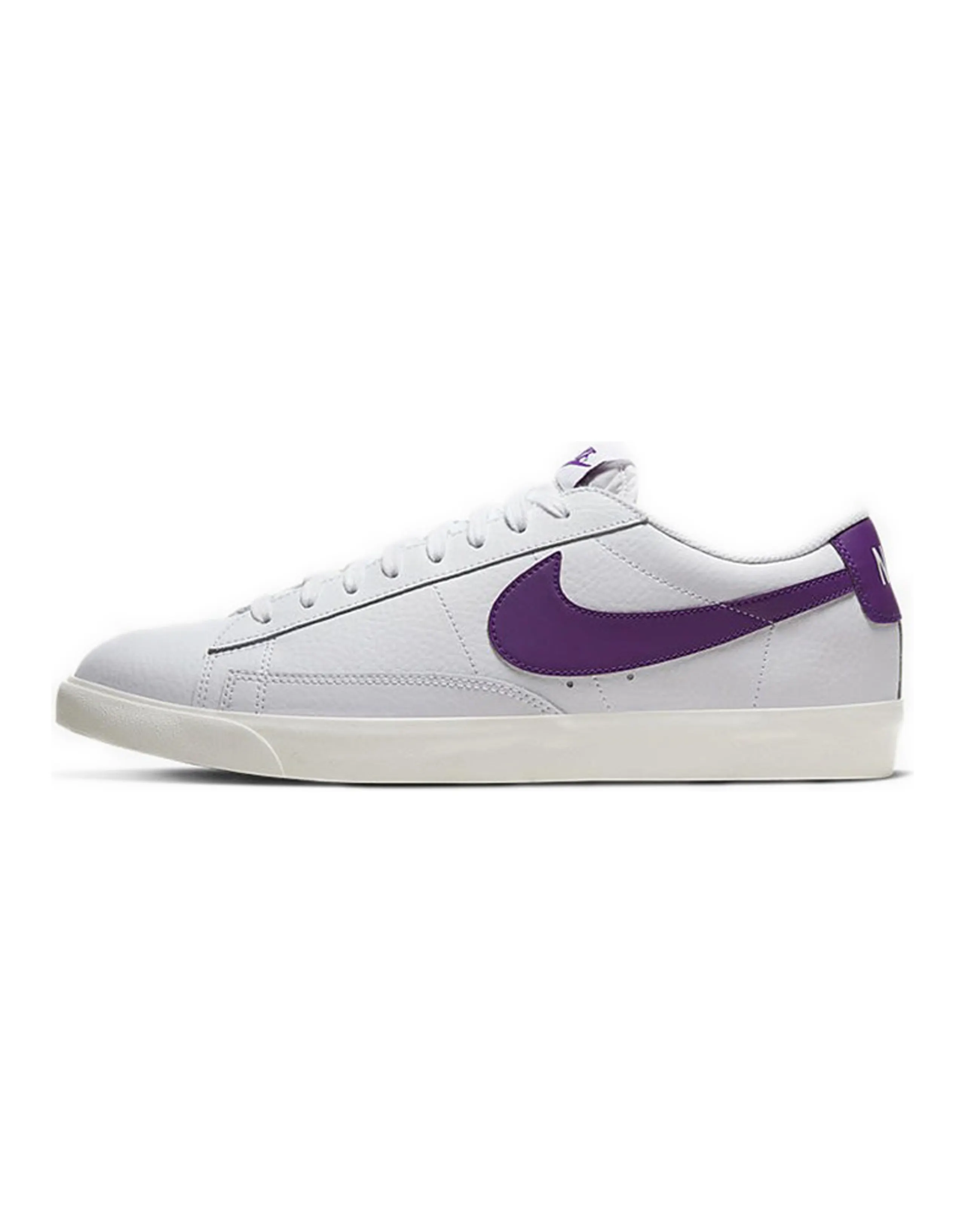 Nike Blazer Low Leather White Purple