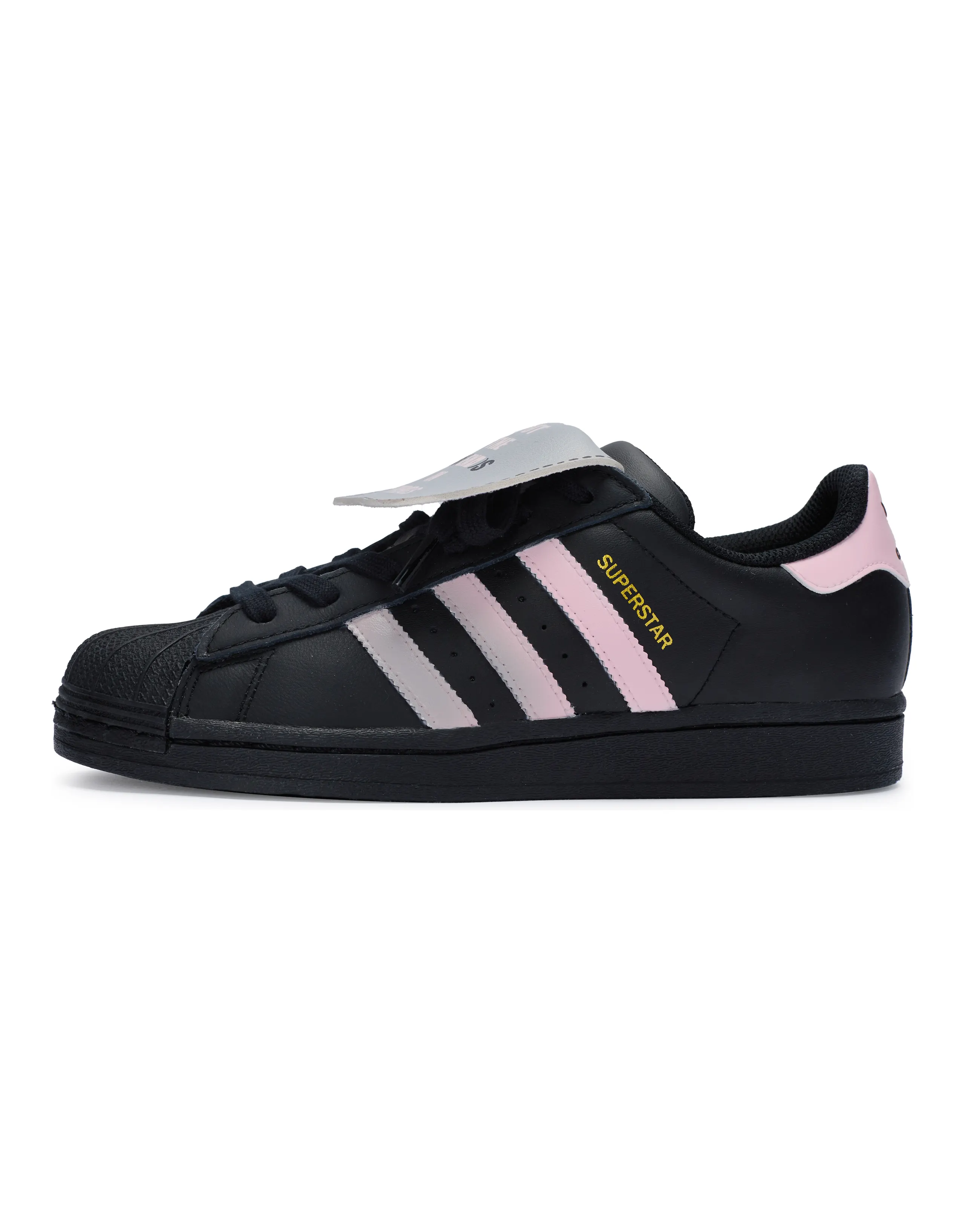Adidas Originals Superstar Series Skateboard Shoes Unisex Low-Top Pink