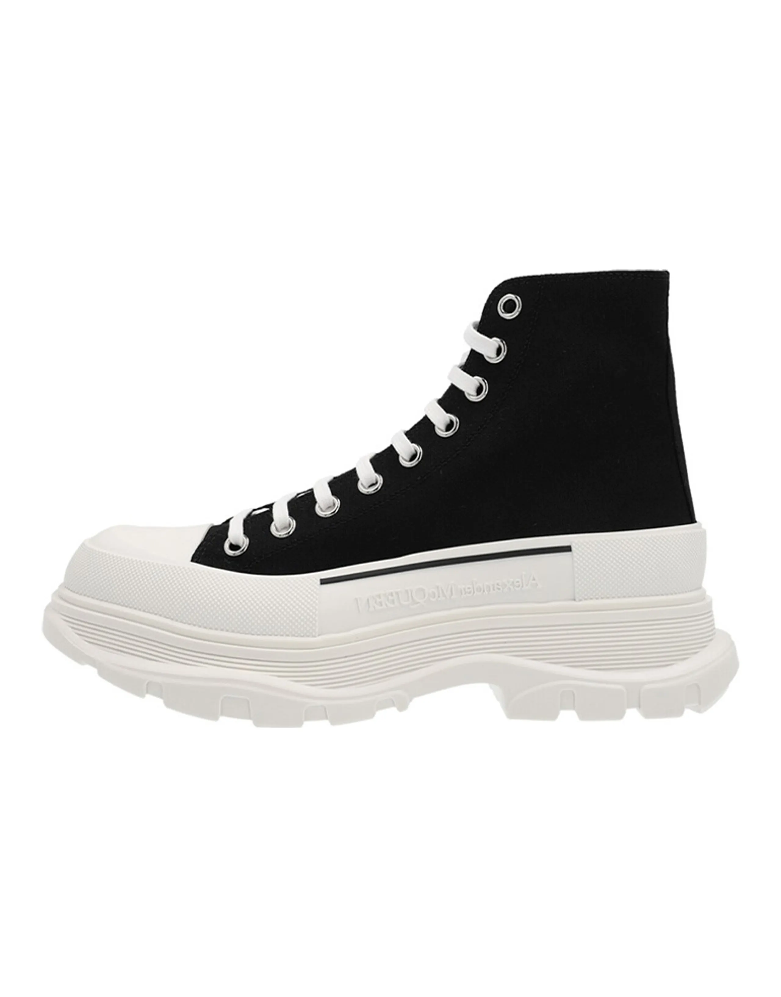 Alexander McQueen Tread Slick Lace-Up Boots