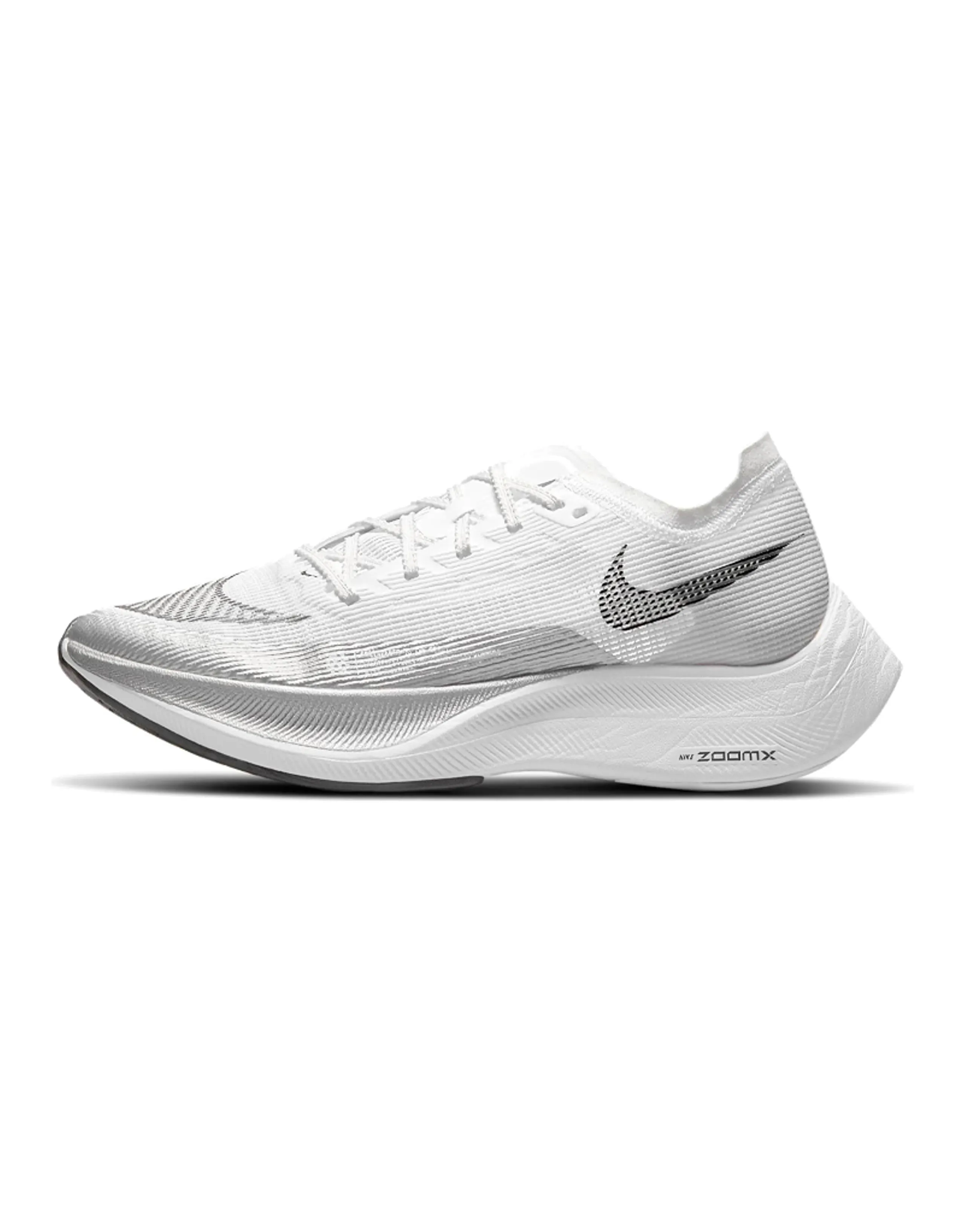 Nike ZoomX Vaporfly Next% 2 White Metallic Silver Women's