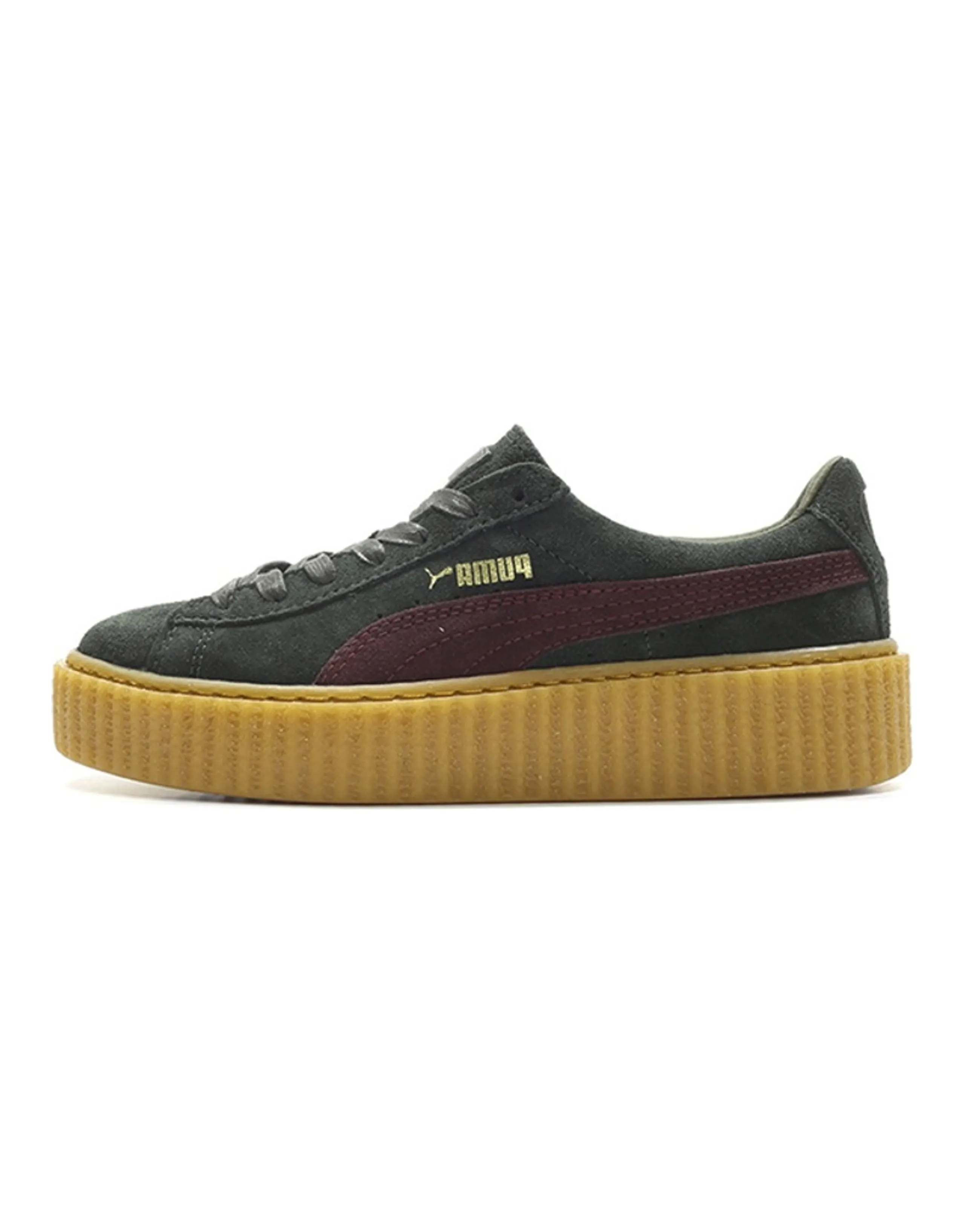 PUMA Creepers Rihanna Fenty Suede Green Women's