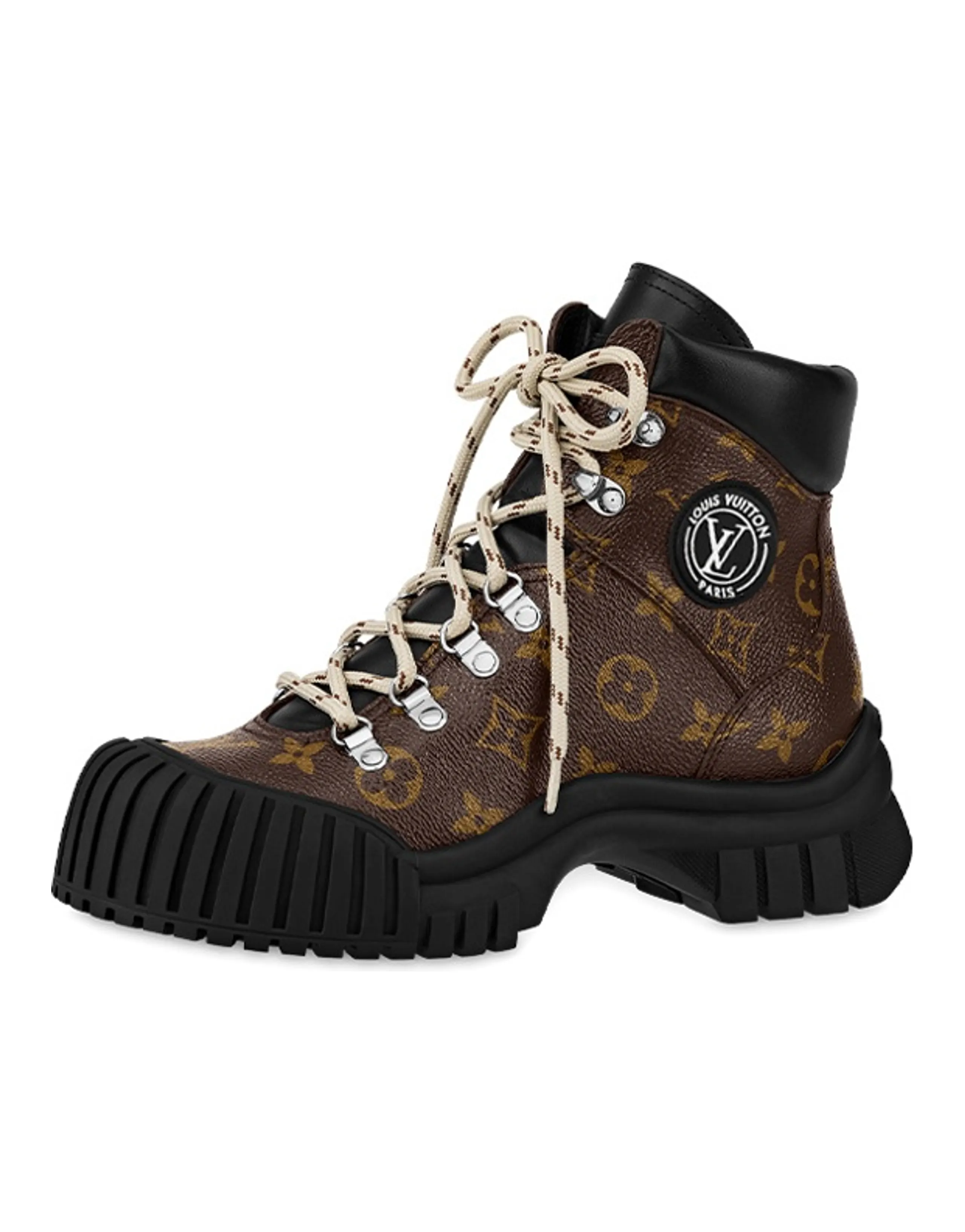 LOUIS VUITTON Ankle Boots Women's Brown