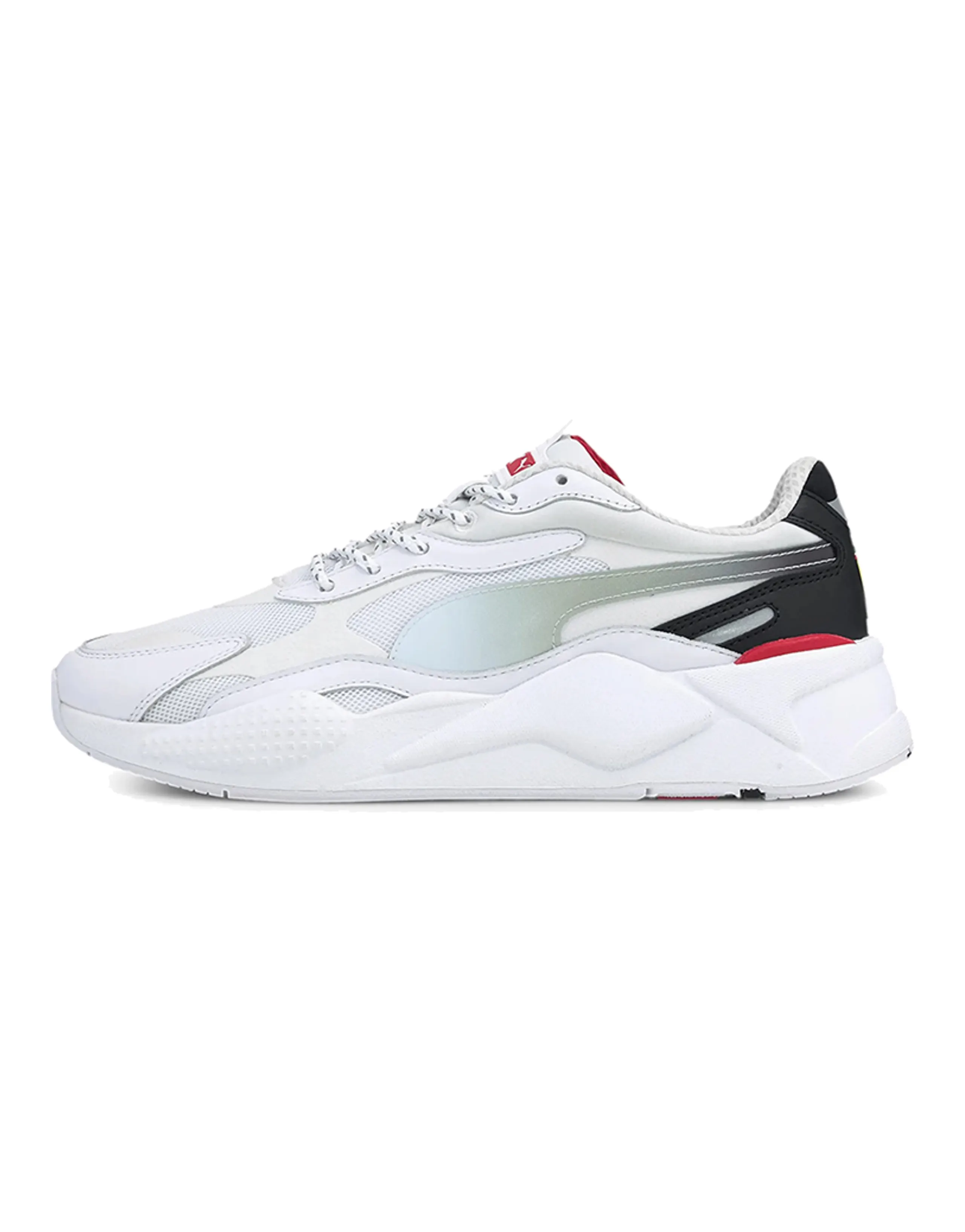 PUMA Scuderia Ferrari Race RS X Low Top Casual Shoes Unisex Gray White