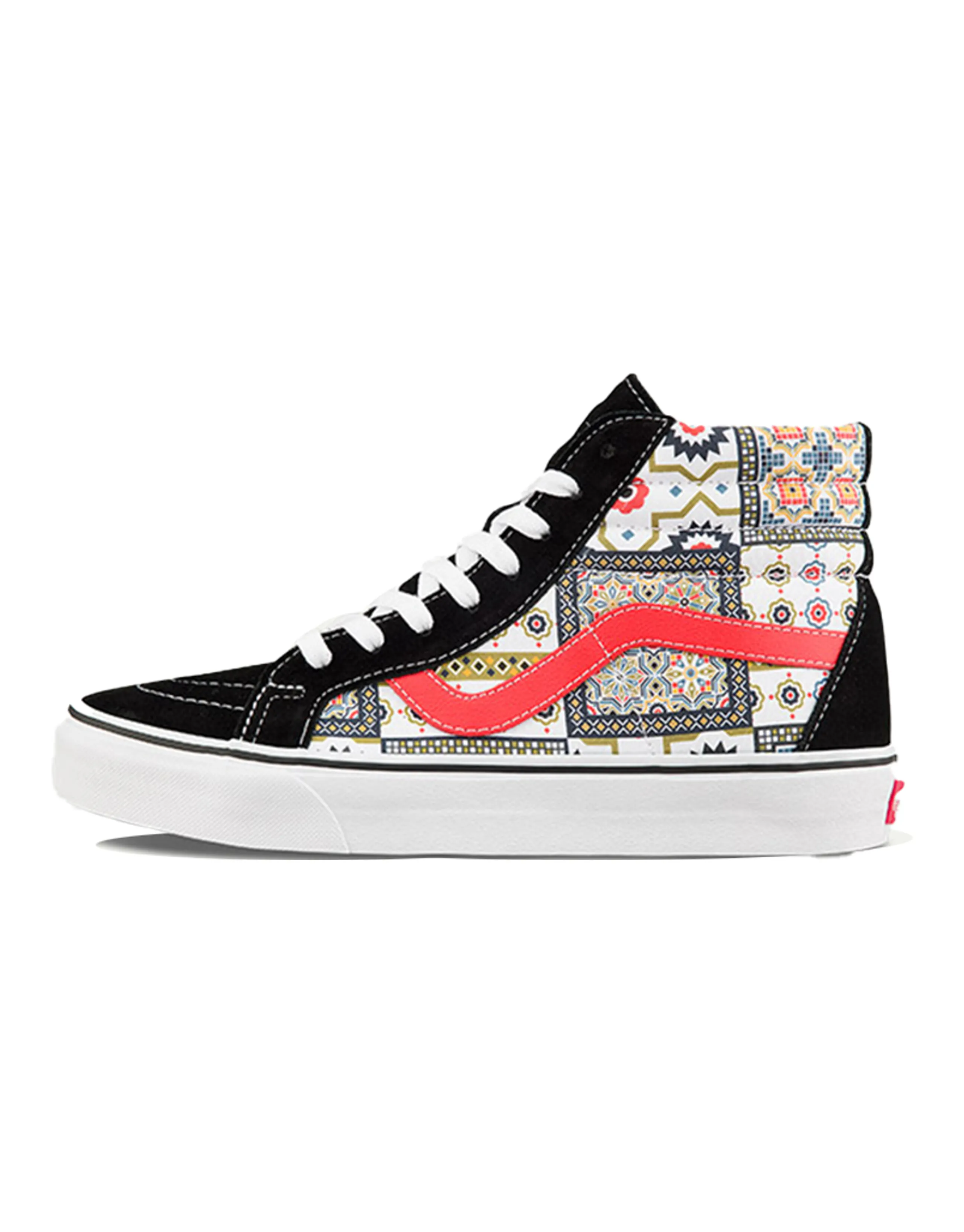 Sk8 Vans-Hi Reissue 'Moroccan Tile Check - Orange'