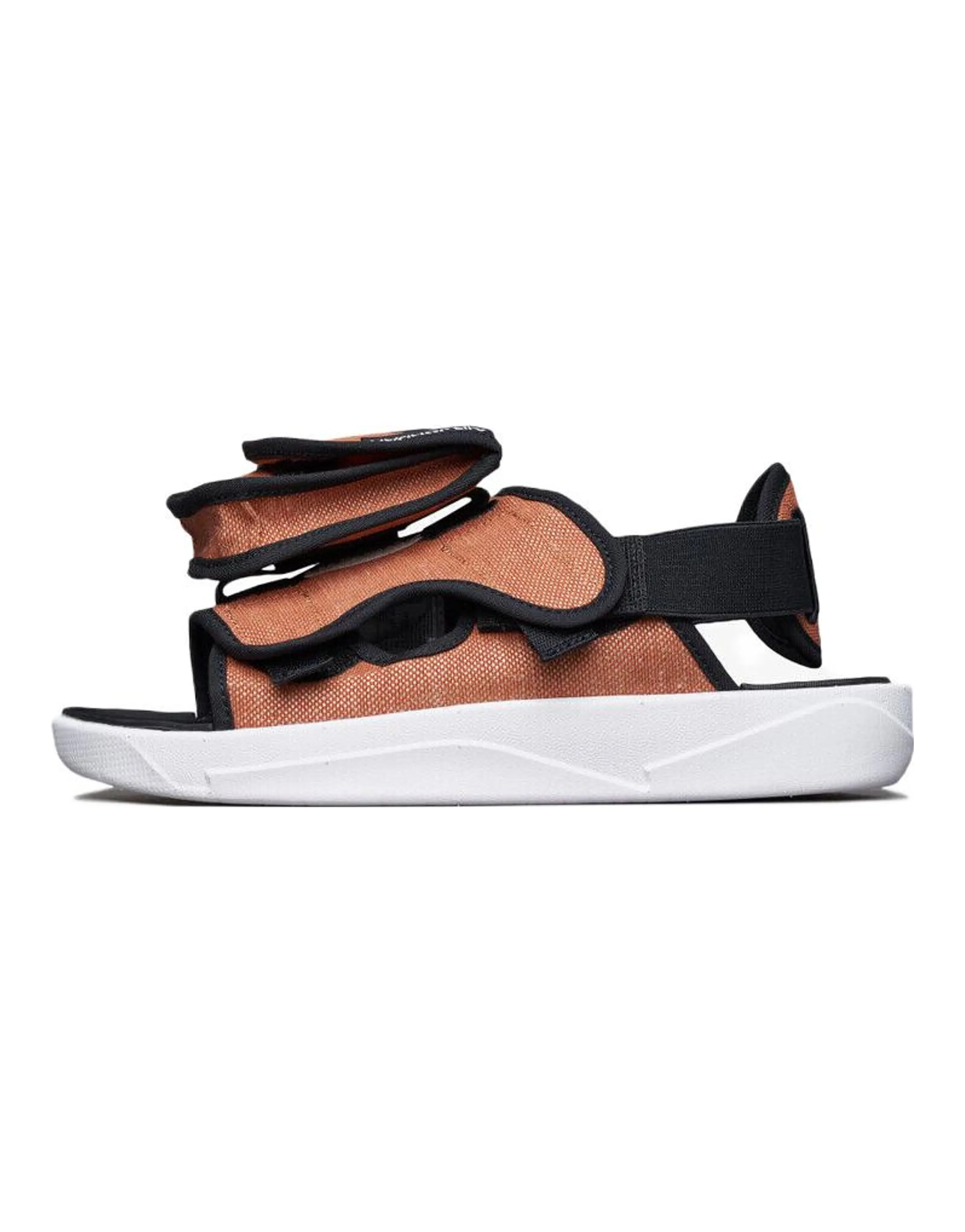 JORDAN Ls Slide Sports Orange Sandals 'Rust Orange Peak White University Red'