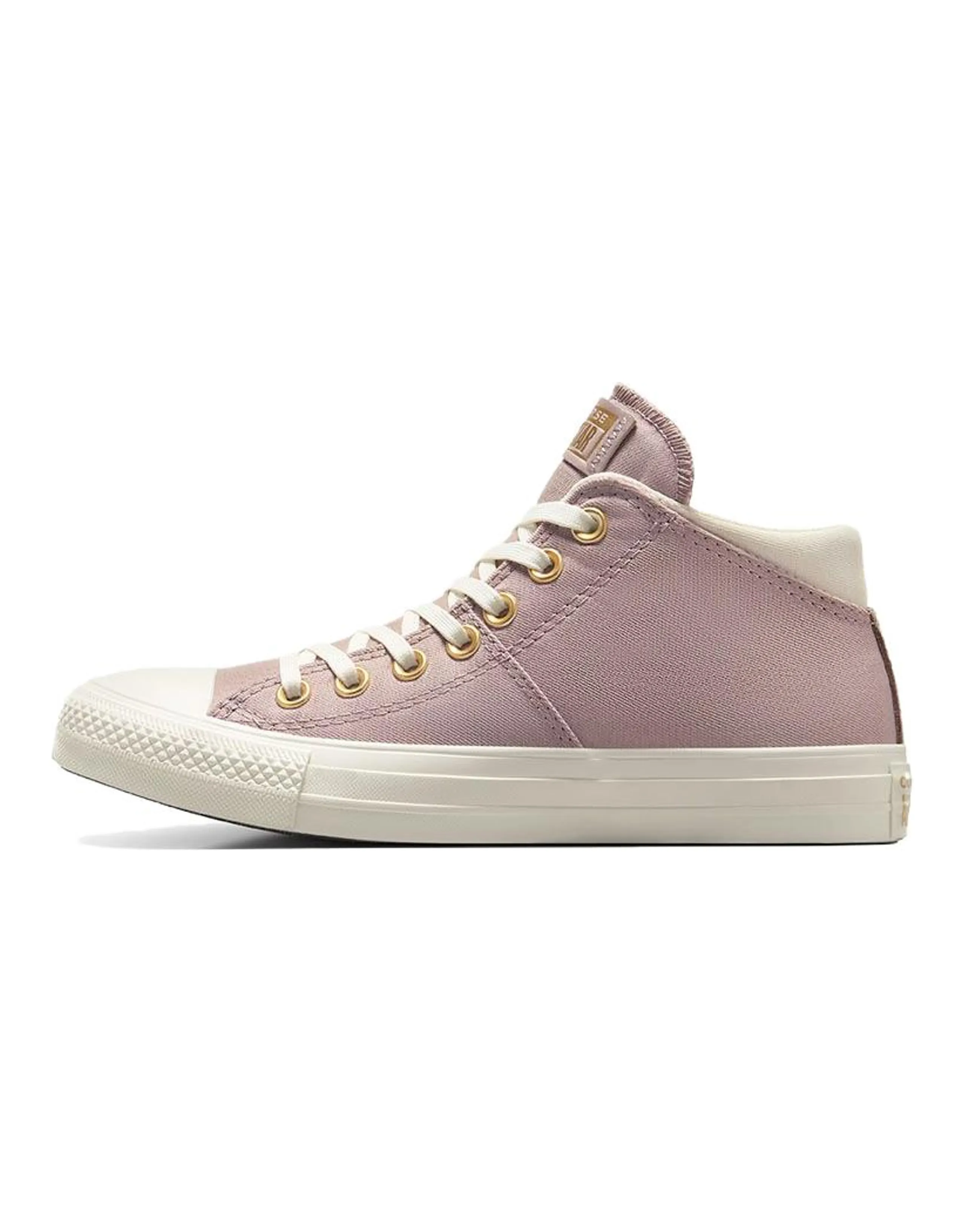 Converse Chuck Taylor All Star Slip Resistant Mid Top Canvas Shoes Women's Pink