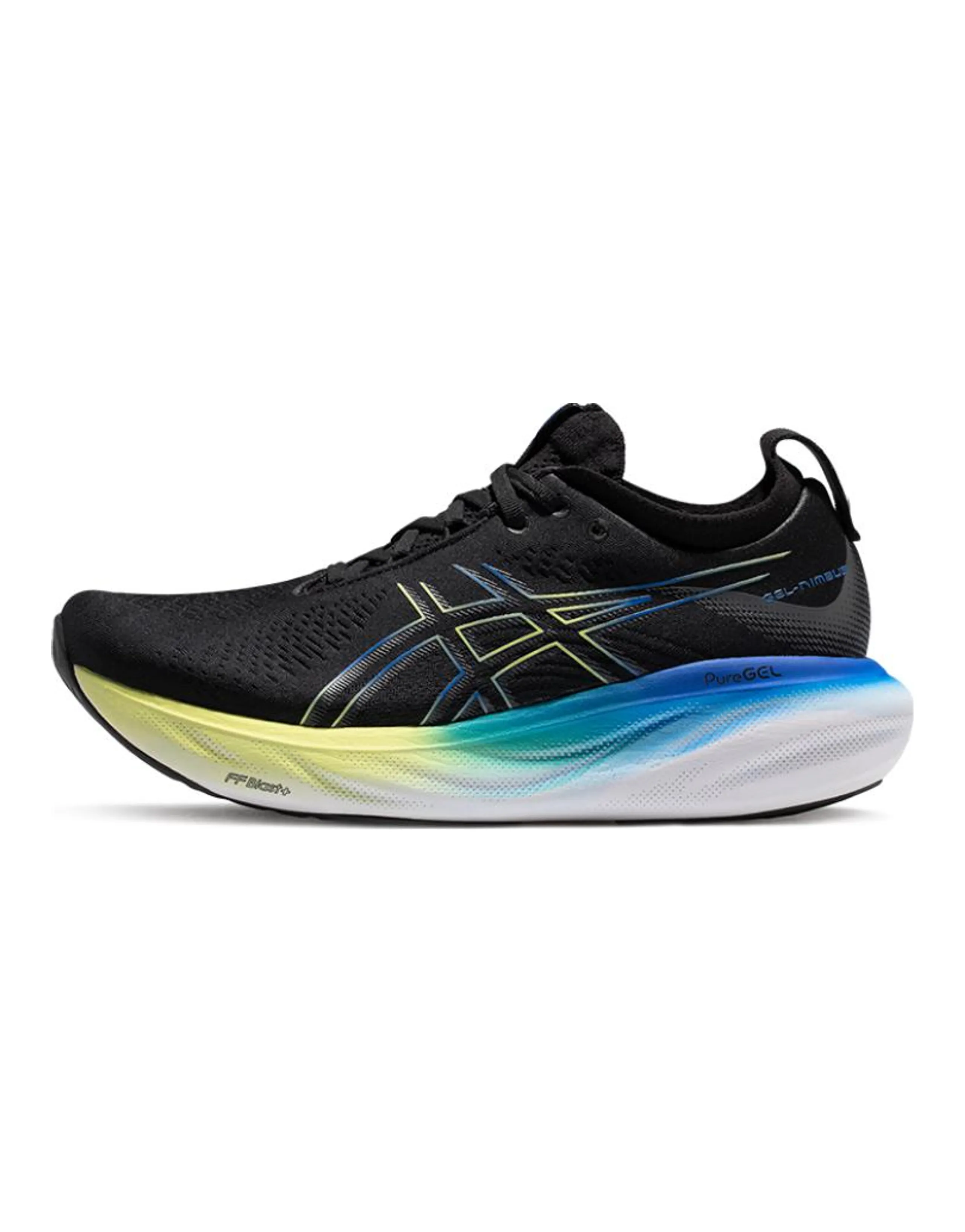 Asics Gel Nimbus 25 'Black Glow Blue'