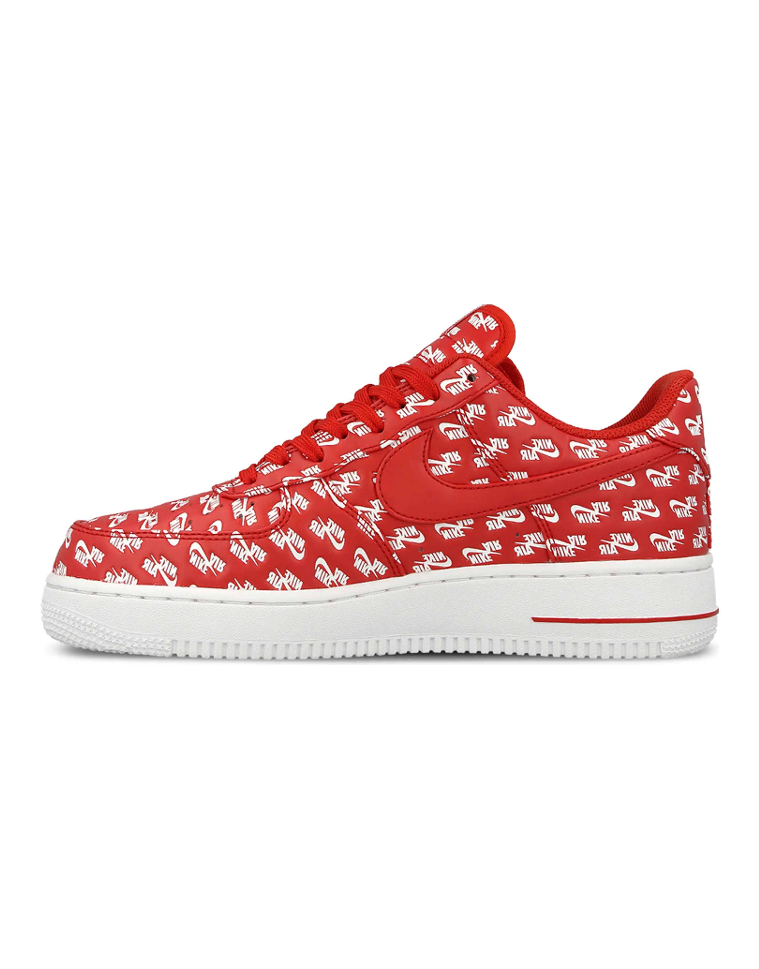 Nike Air Force 1 Low All Over Logo Red