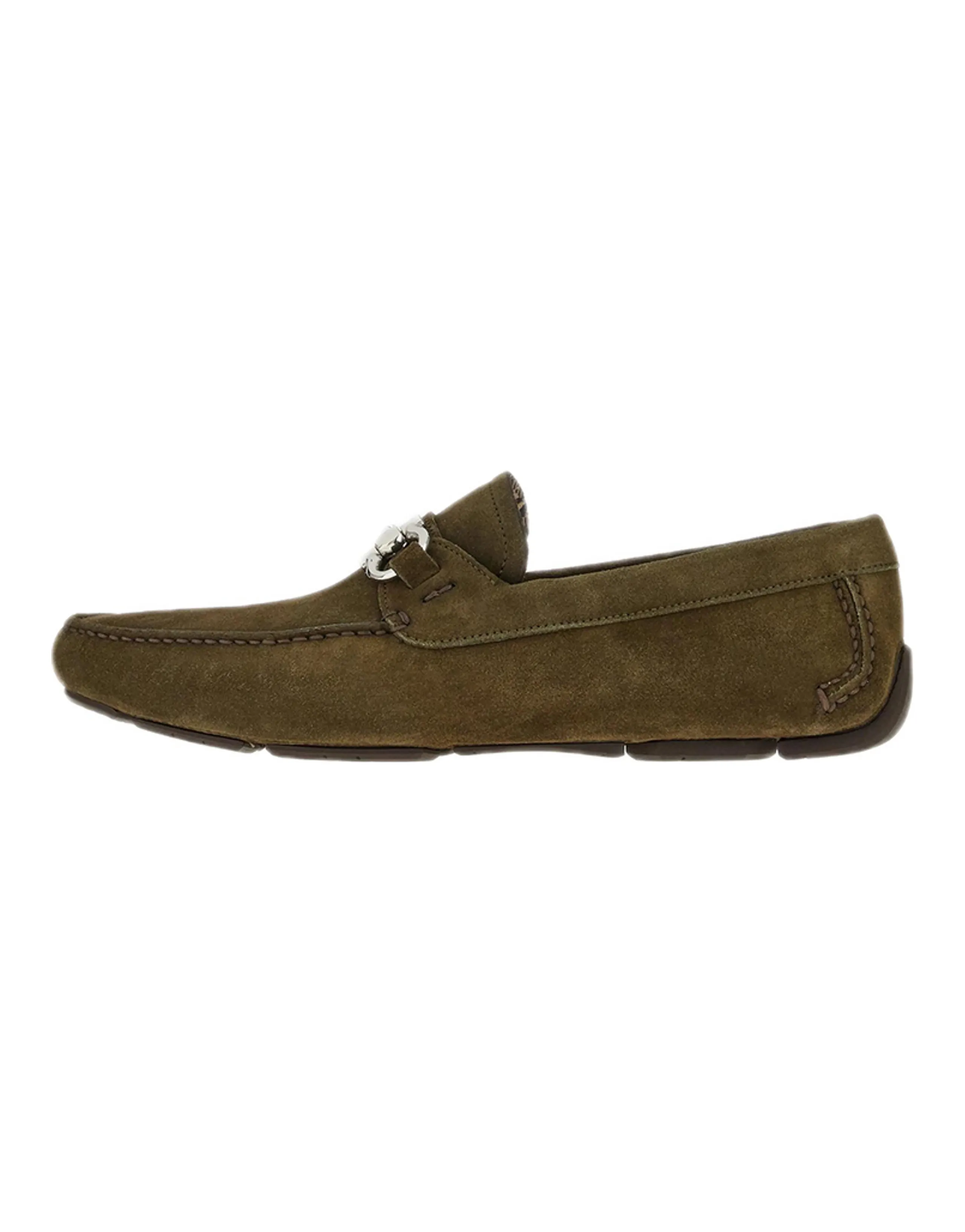 FERRAGAMO GANCINI Men's Casual Shoes Men's Green