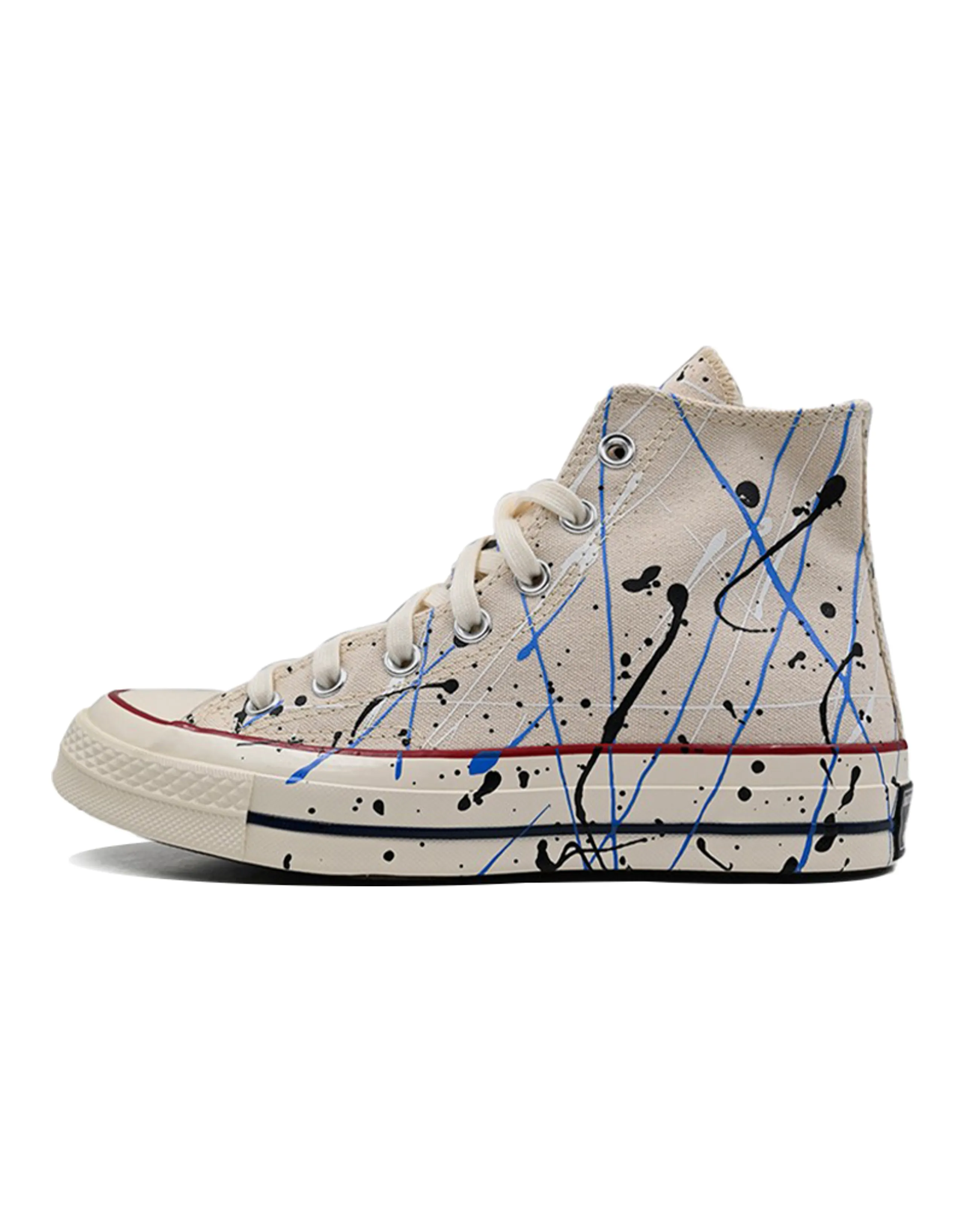 Converse Chuck Taylor All Star 70 Hi Archive Paint Splatter Egret