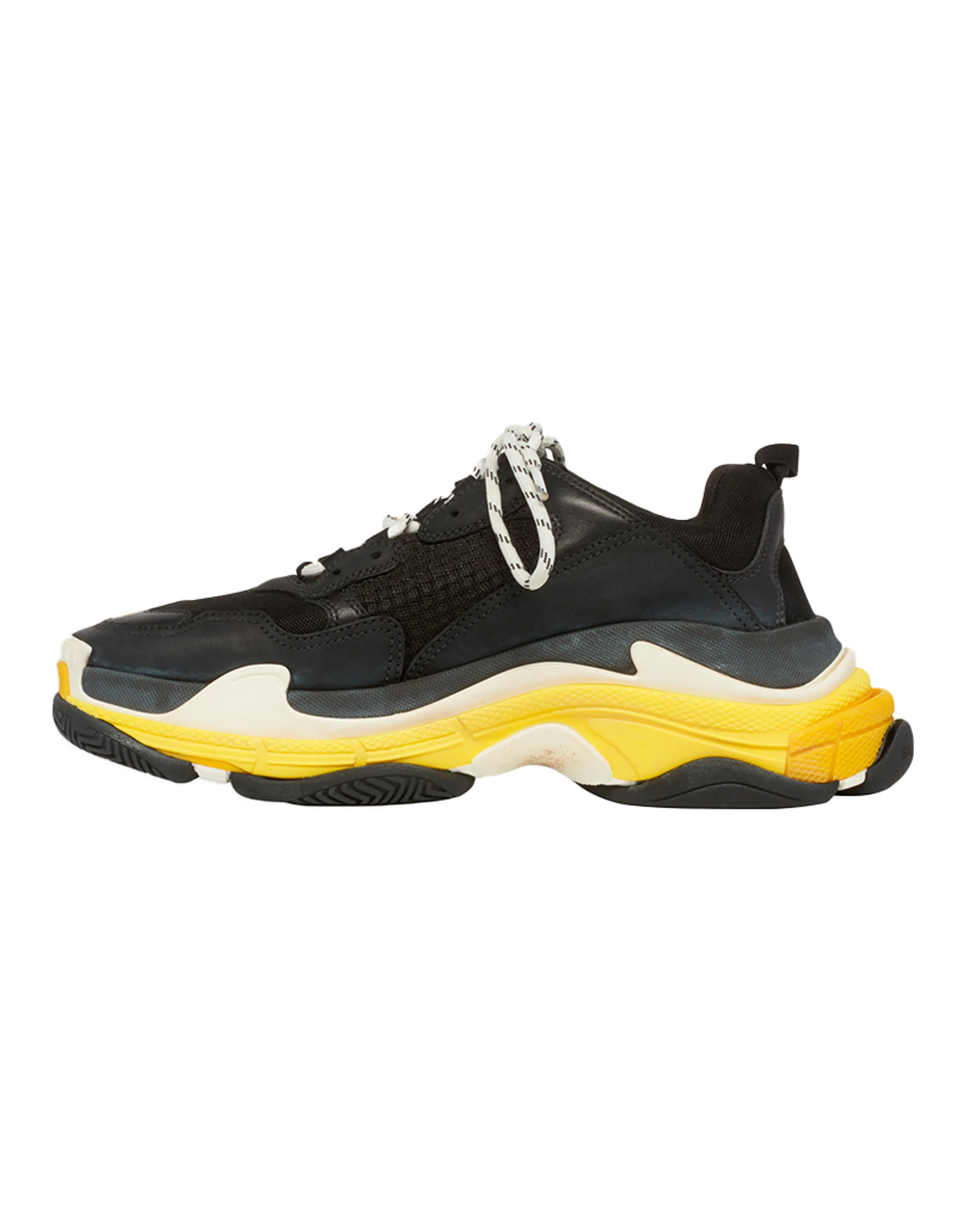 Balenciaga Triple S Sneaker 'Black Yellow'