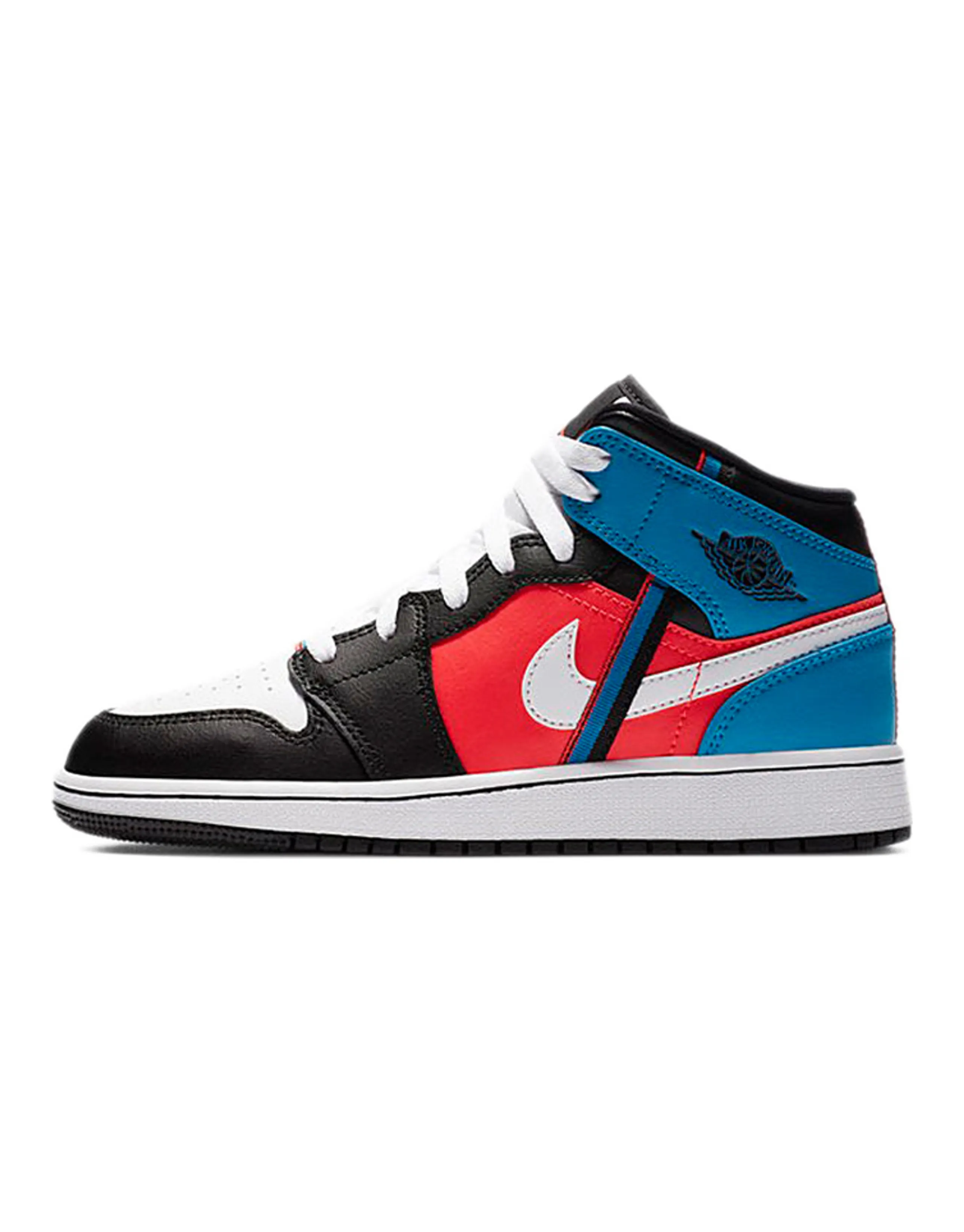 Jordan 1 Mid Tri Color Ribbons GS