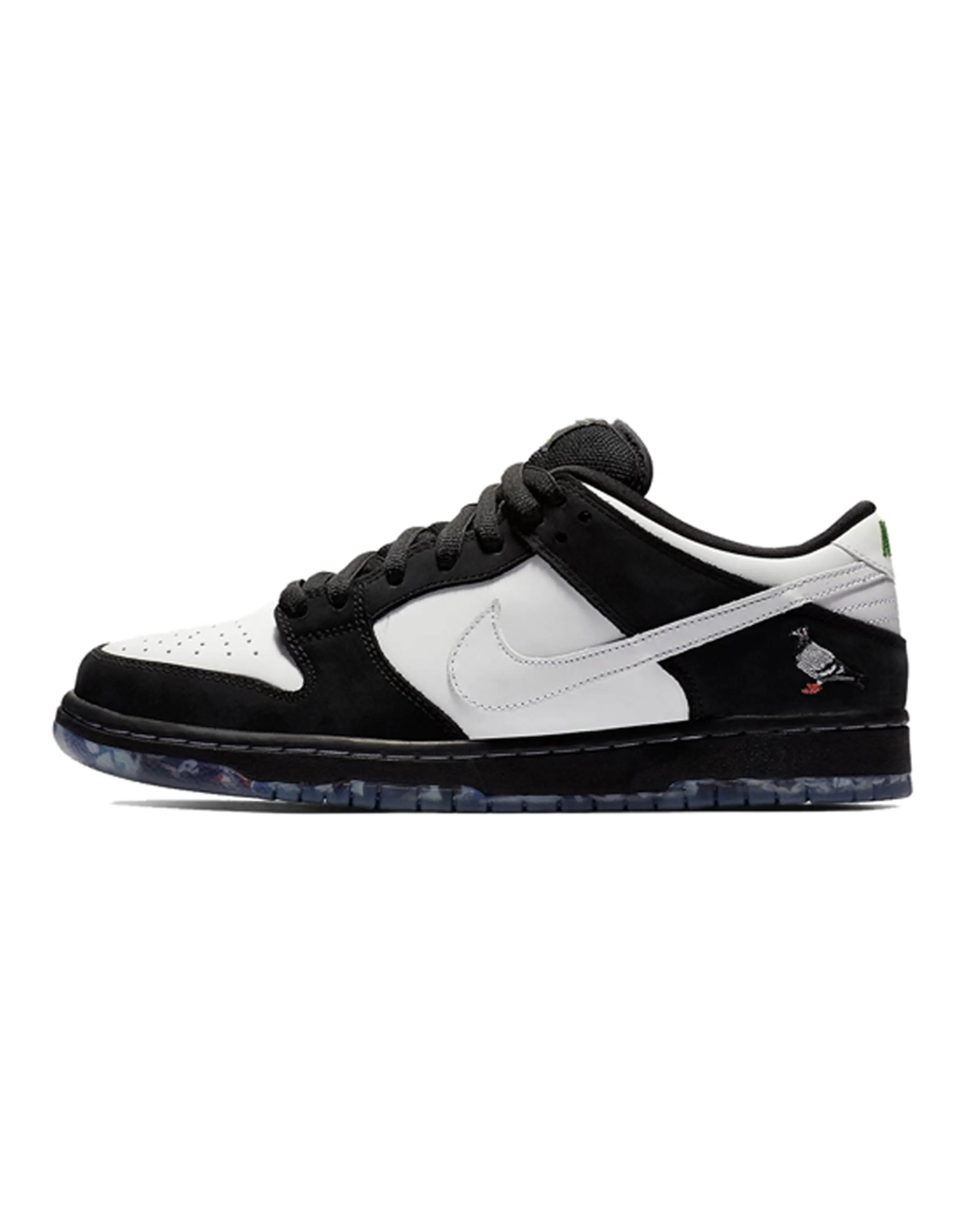 Nike Sb Dunk Low Panda Pigeon Engraved