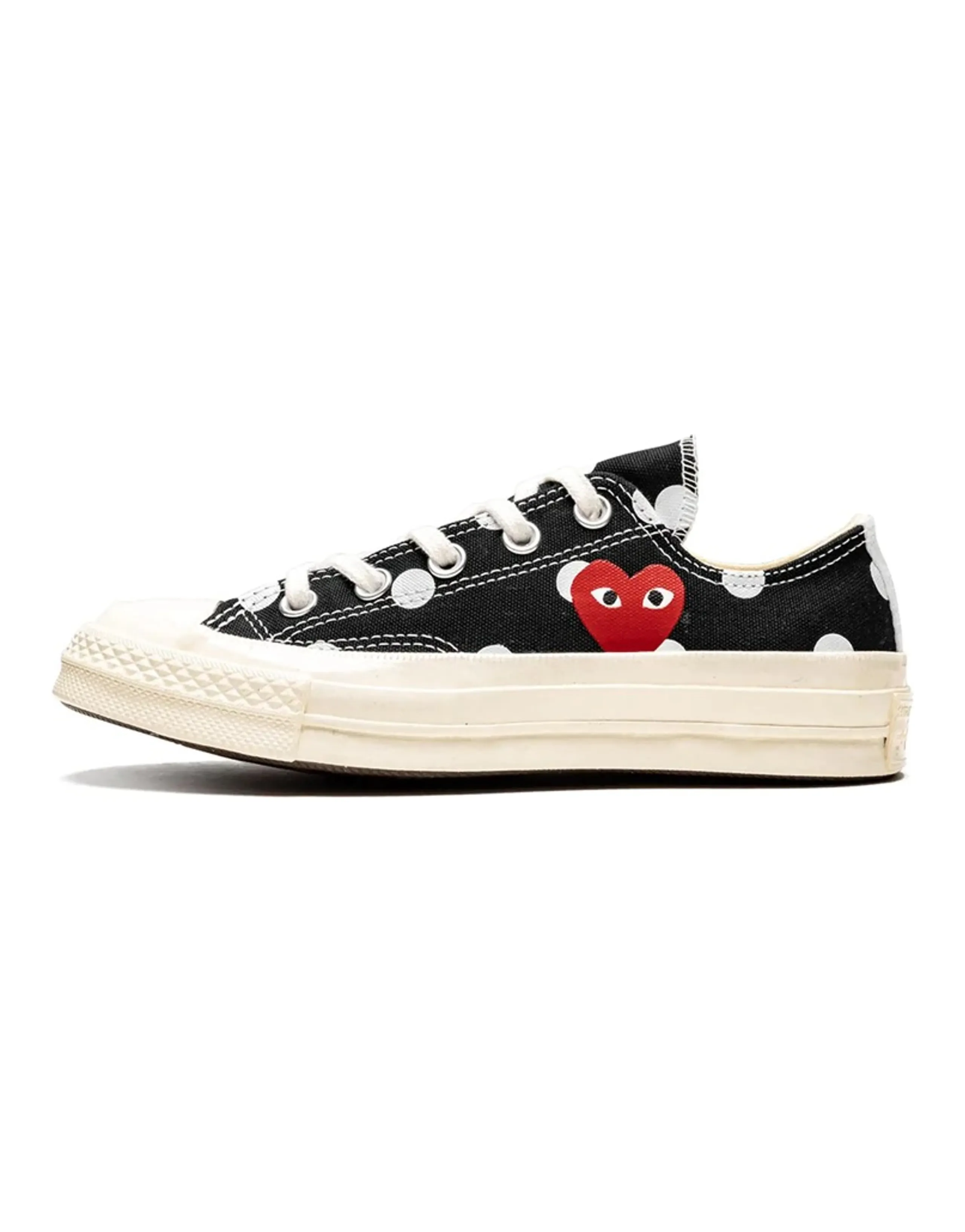 Converse Chuck Taylor All Star 70 Ox Comme Des Garcons Play Polka Dot Black
