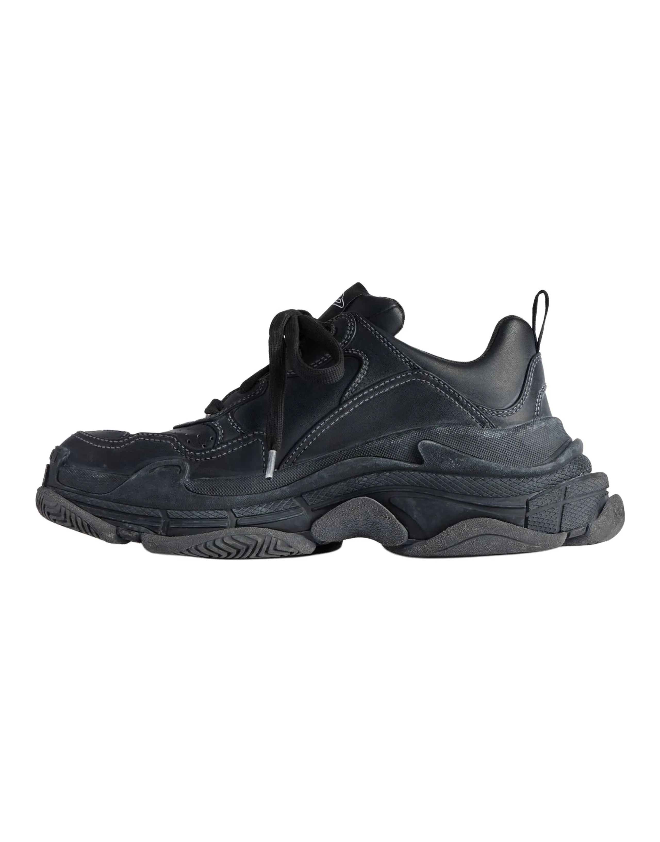 Balenciaga Triple S Sporty Lace Up Sneakers
