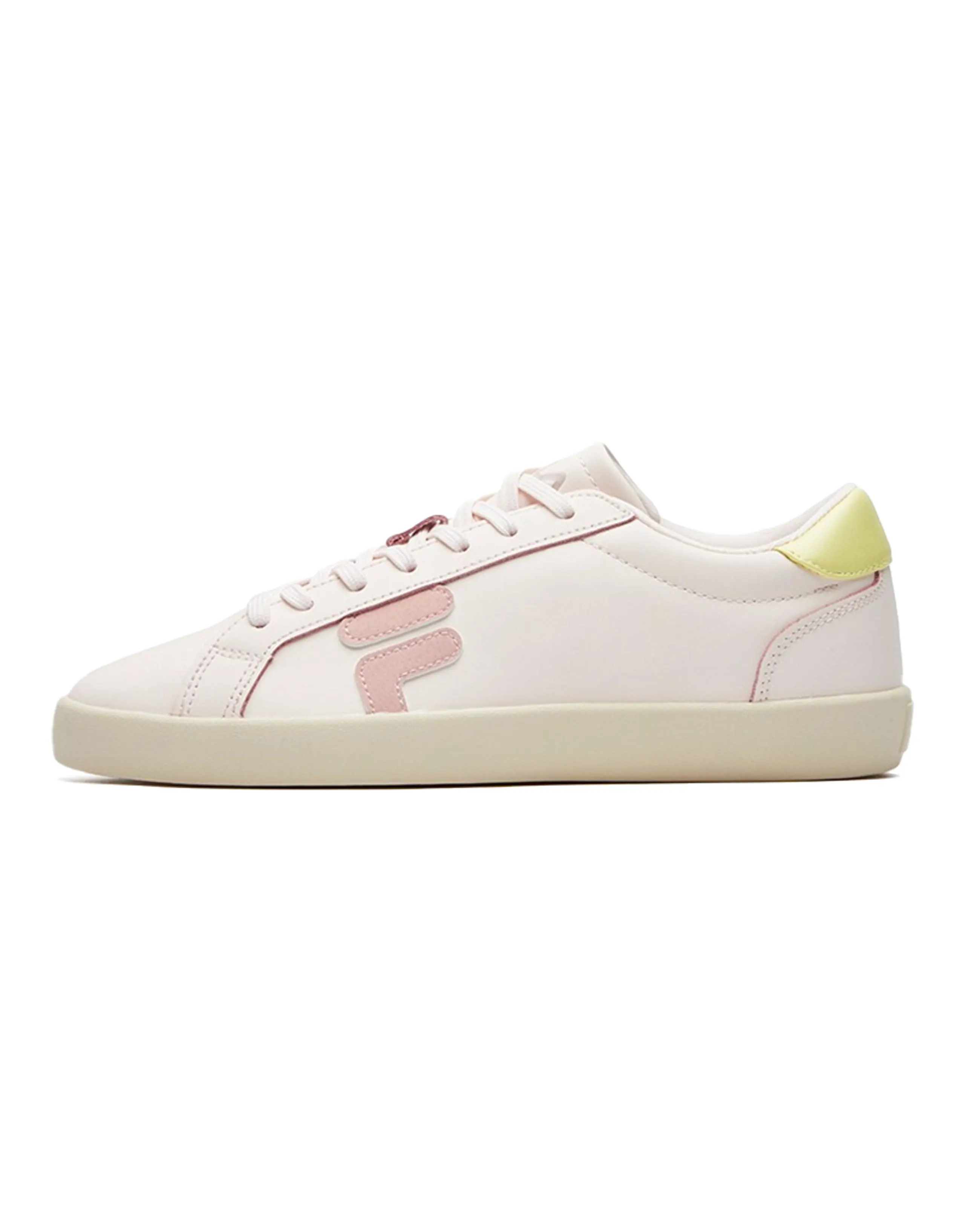FILA Coverage Anti-Slip And Wear-Resistant Low-Top Skateboard Shoes Women's Pink