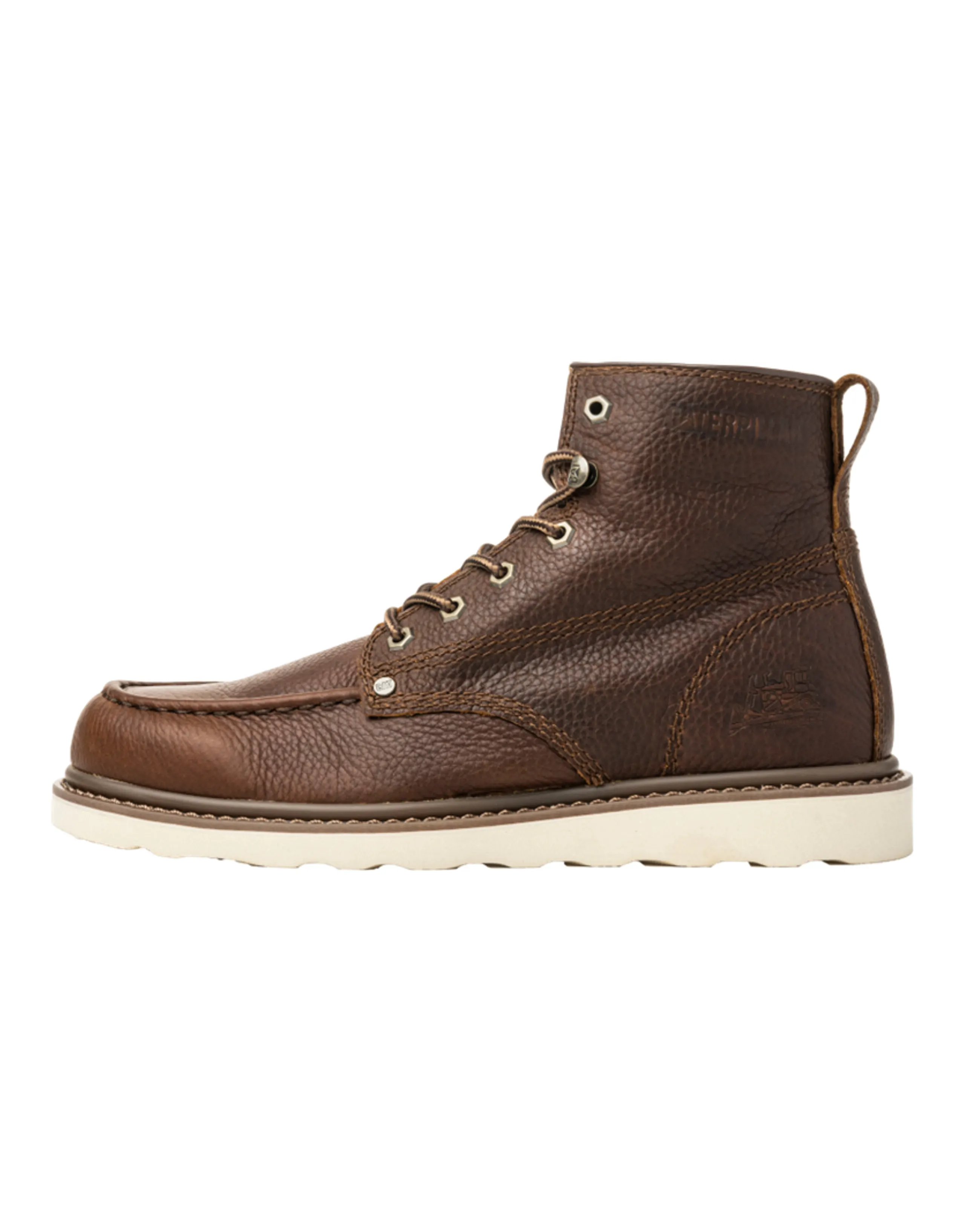 CAT Glenrock Mid Warm And Wear-Resistant Ankle-Length Outdoor Boots Men's Brown