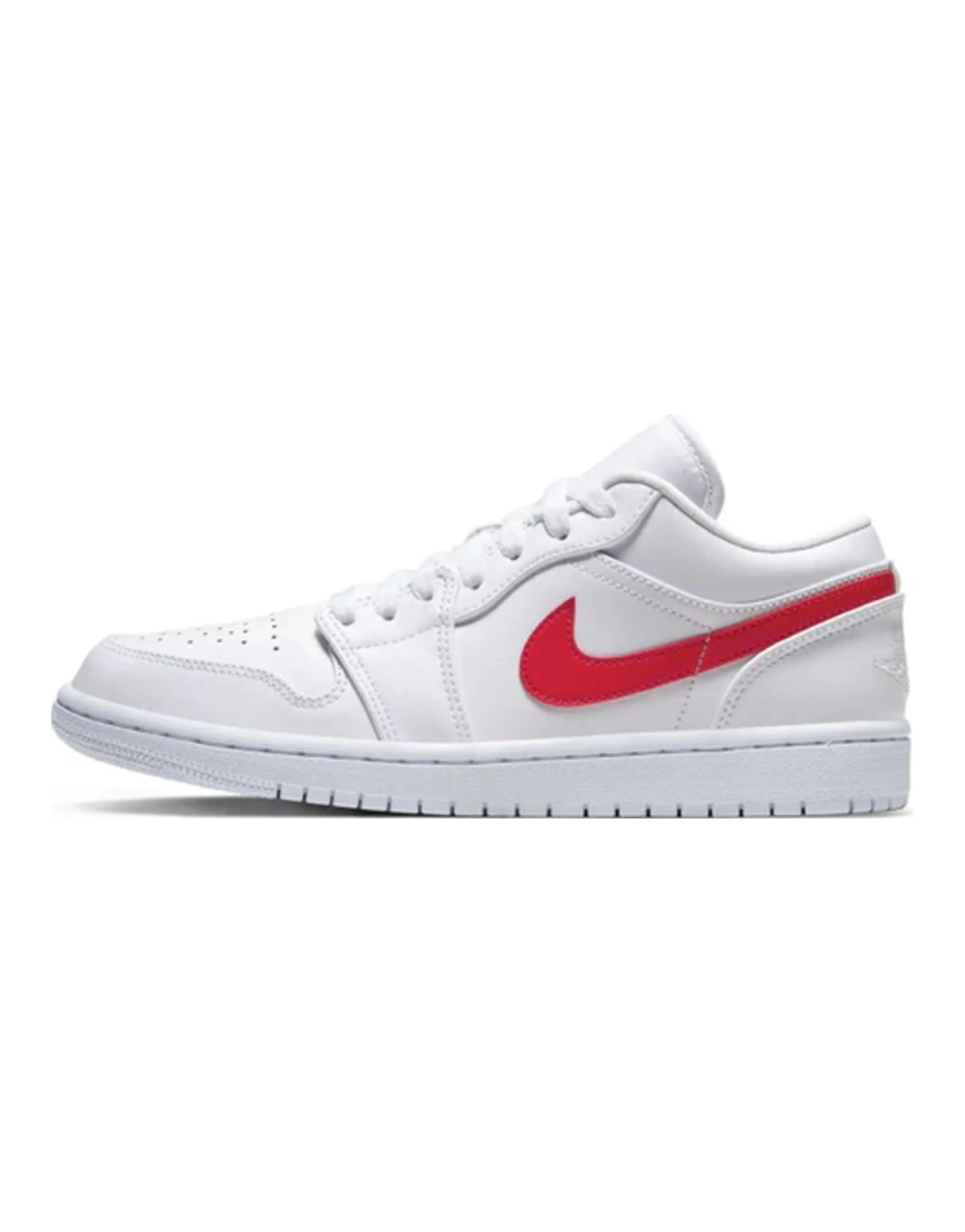 JORDAN 1 Low White University Red Women's