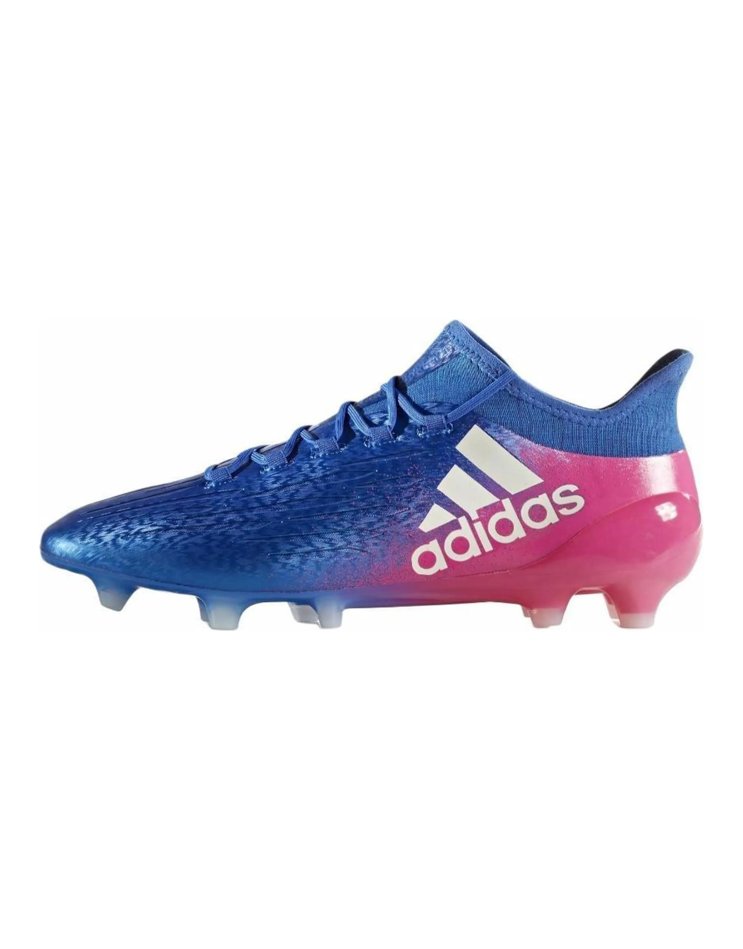 Adidas X 16.1 Anti-Slip Wear-Resistant Soccer Shoes Men's Blue Pink