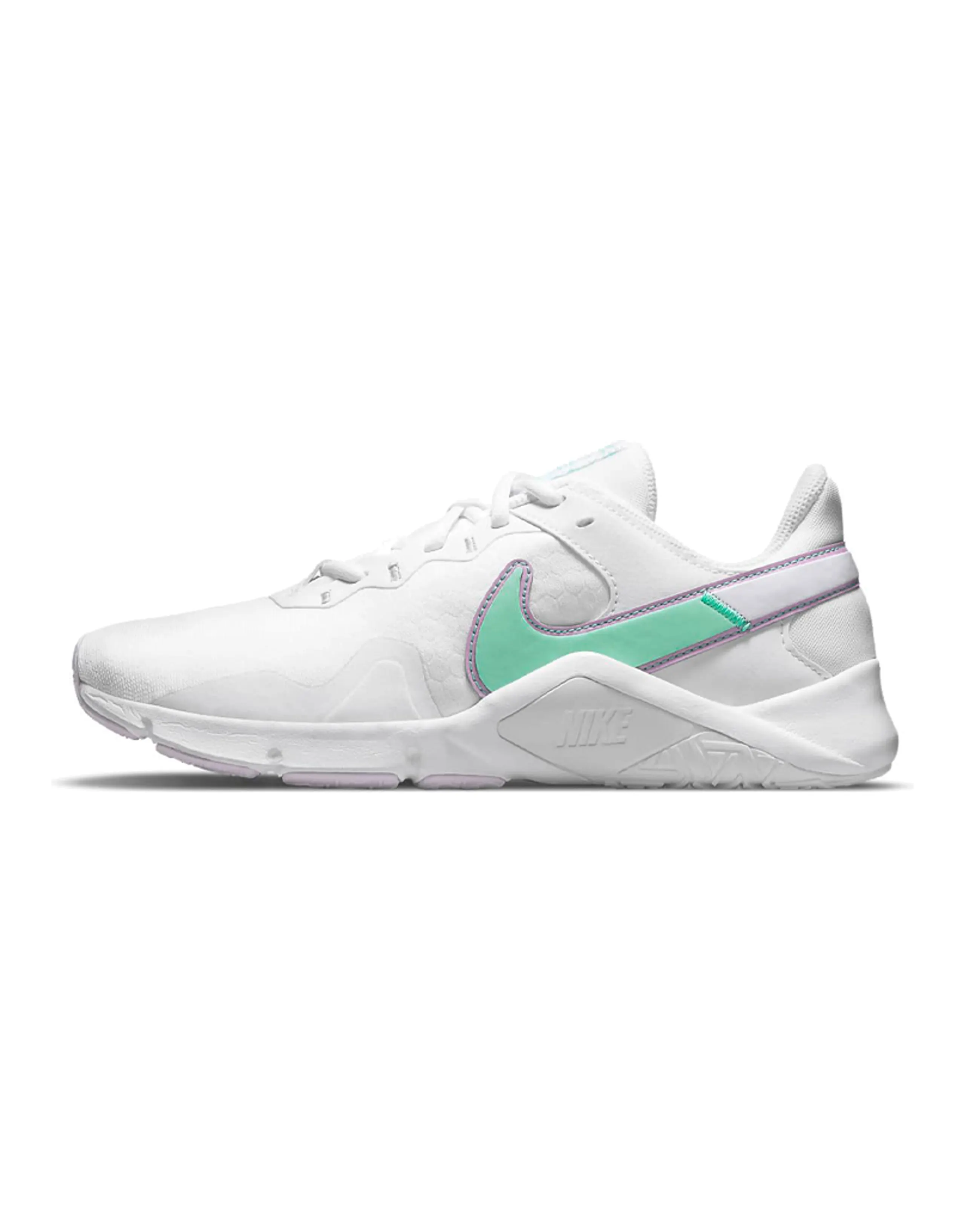 Nike Legend Essential 2 White Green Glow Women's