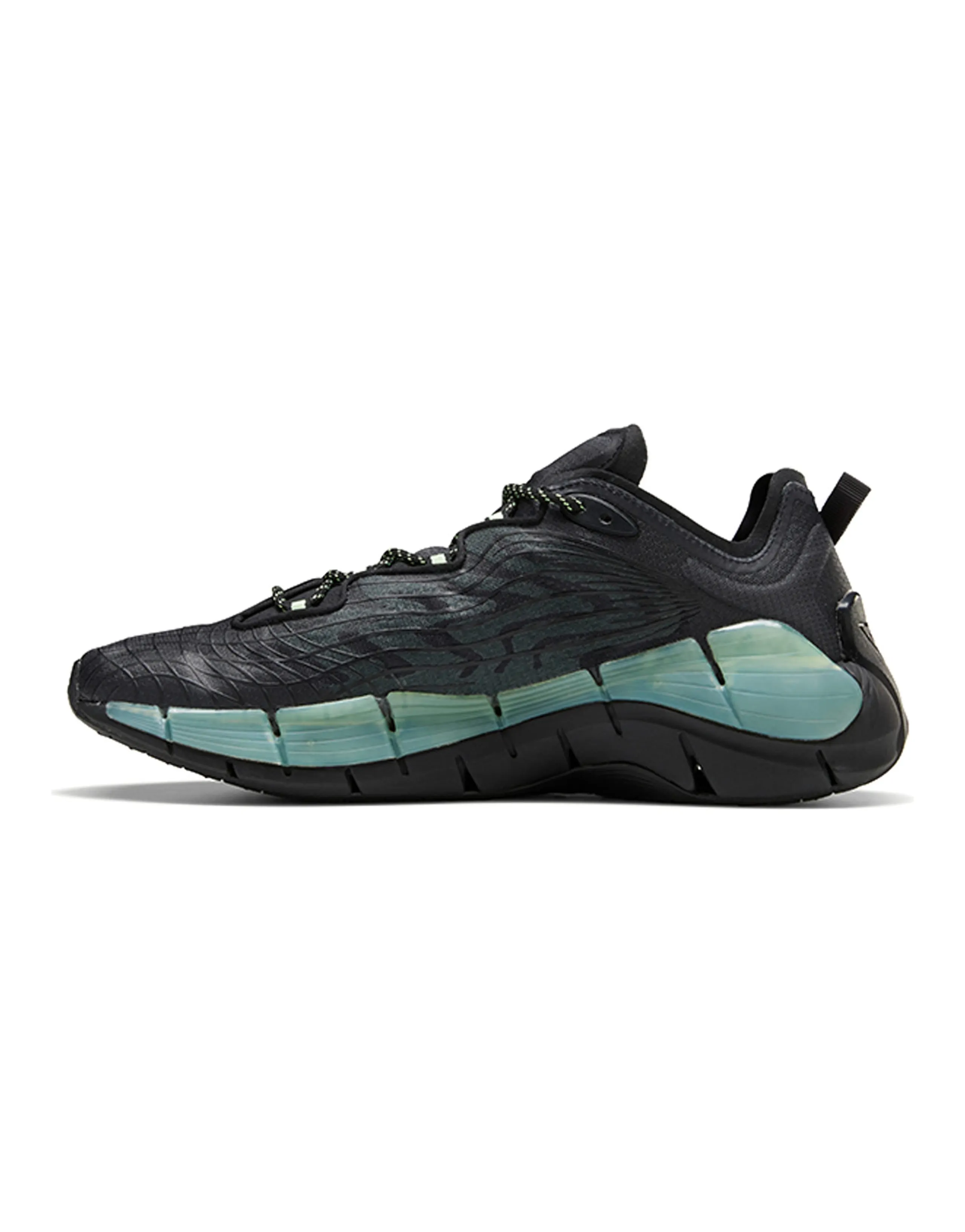 Reebok Zig Kinetica Ii Black Neon Mint