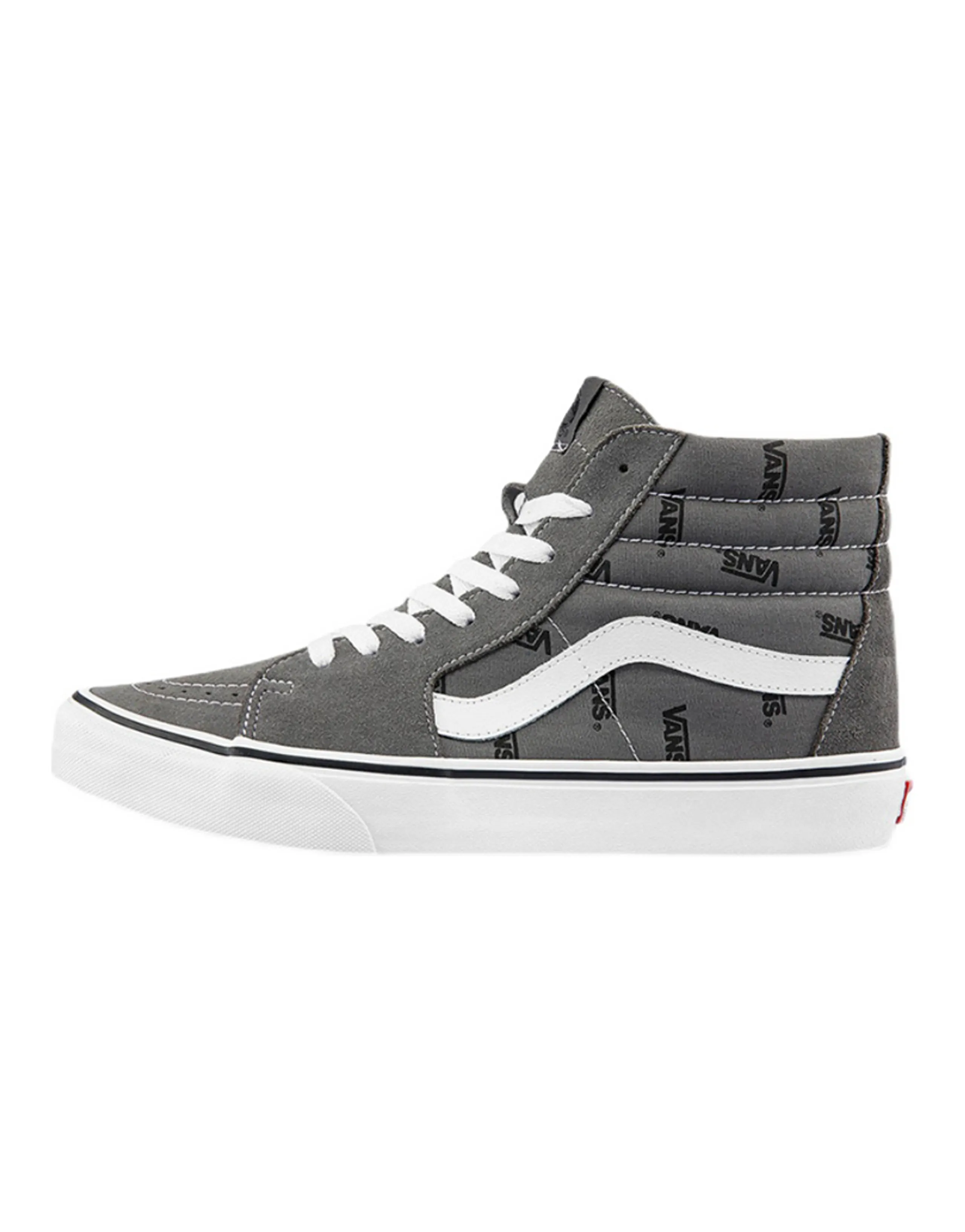 Vans Unisex SK8 High Top Sneakers Grey Gray