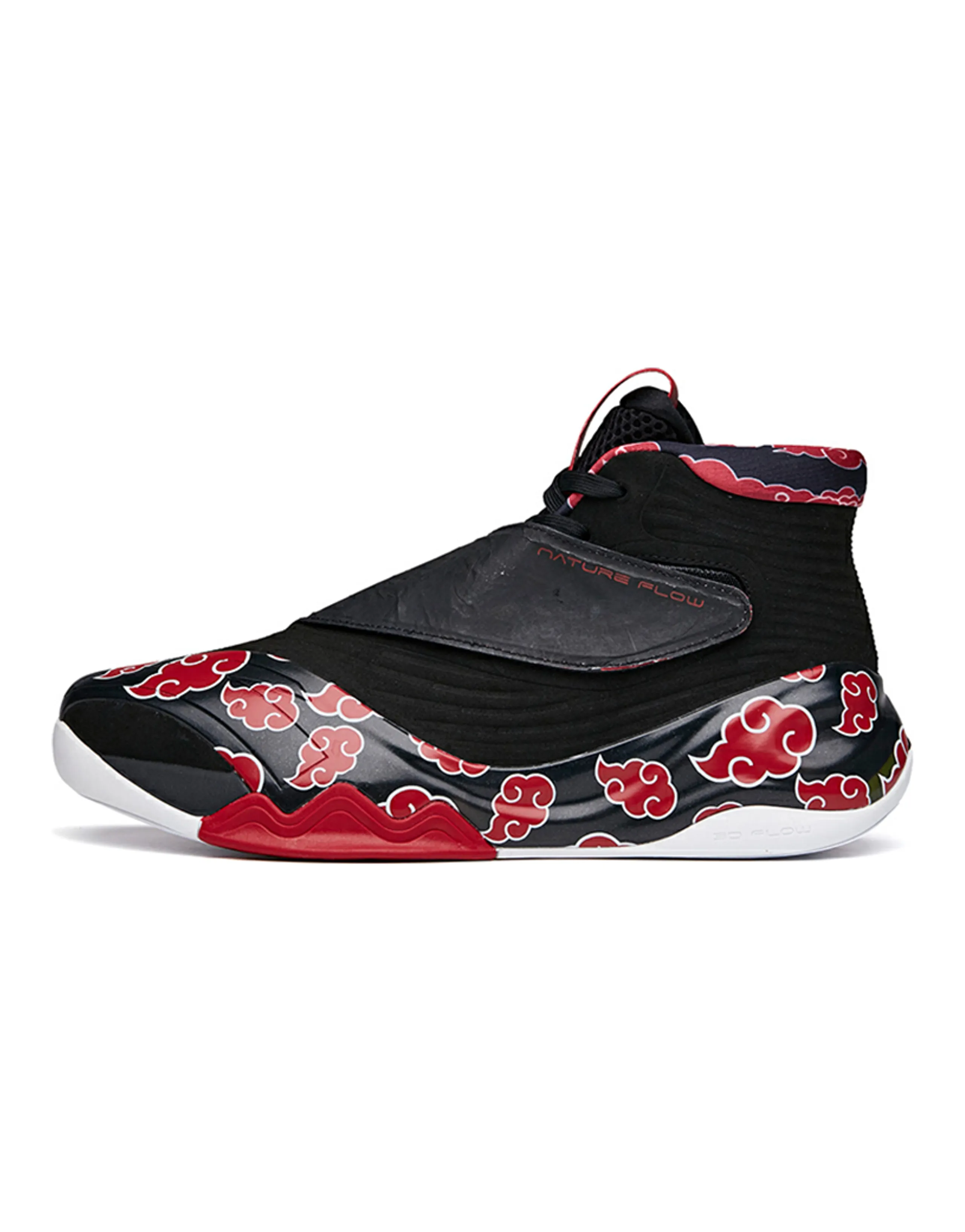 ANTA KT6 Basketball Shoes Men Mid-Top Black/Sports Red/ANTA White