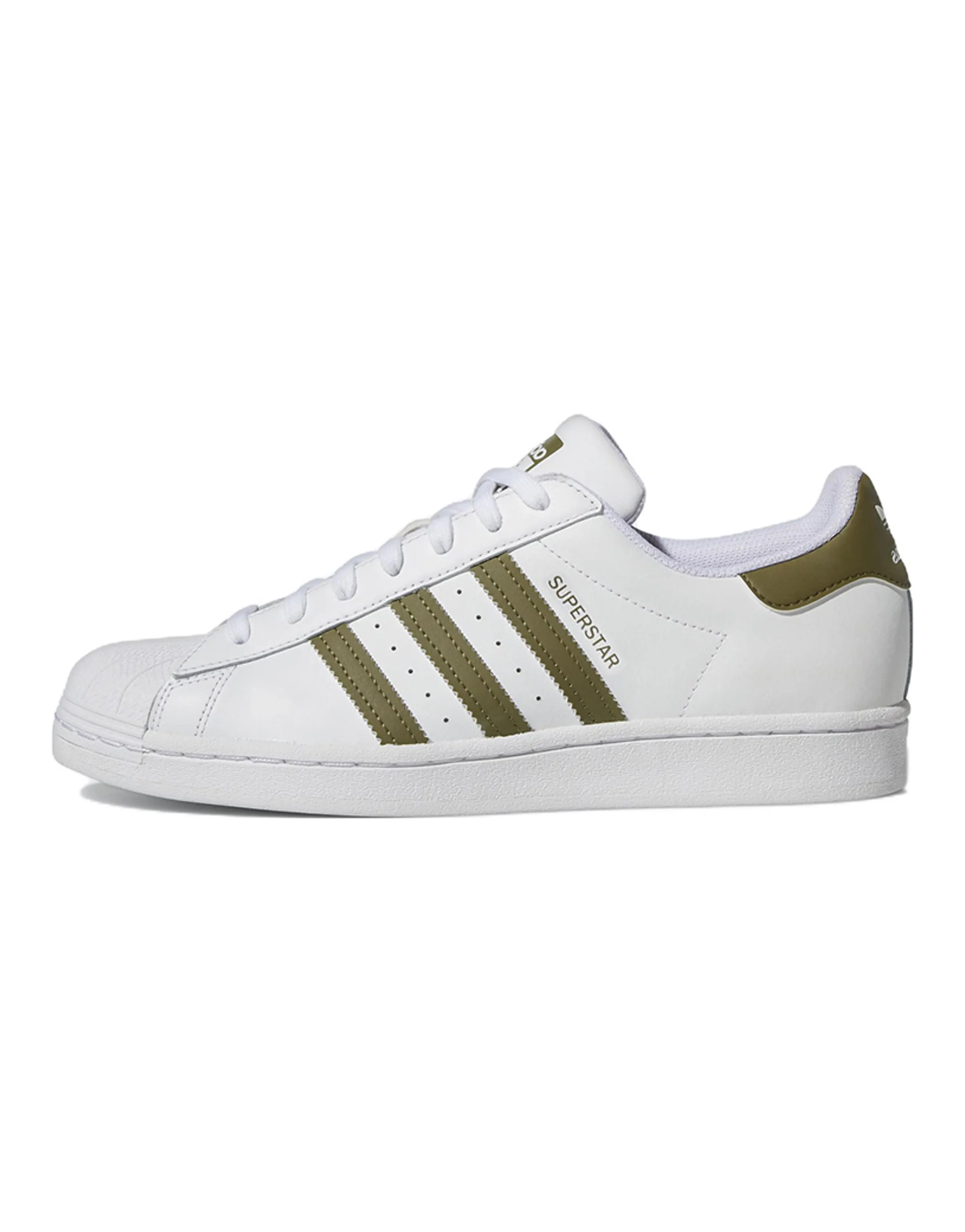 Adidas Originals Superstar 'White Focus Olive'