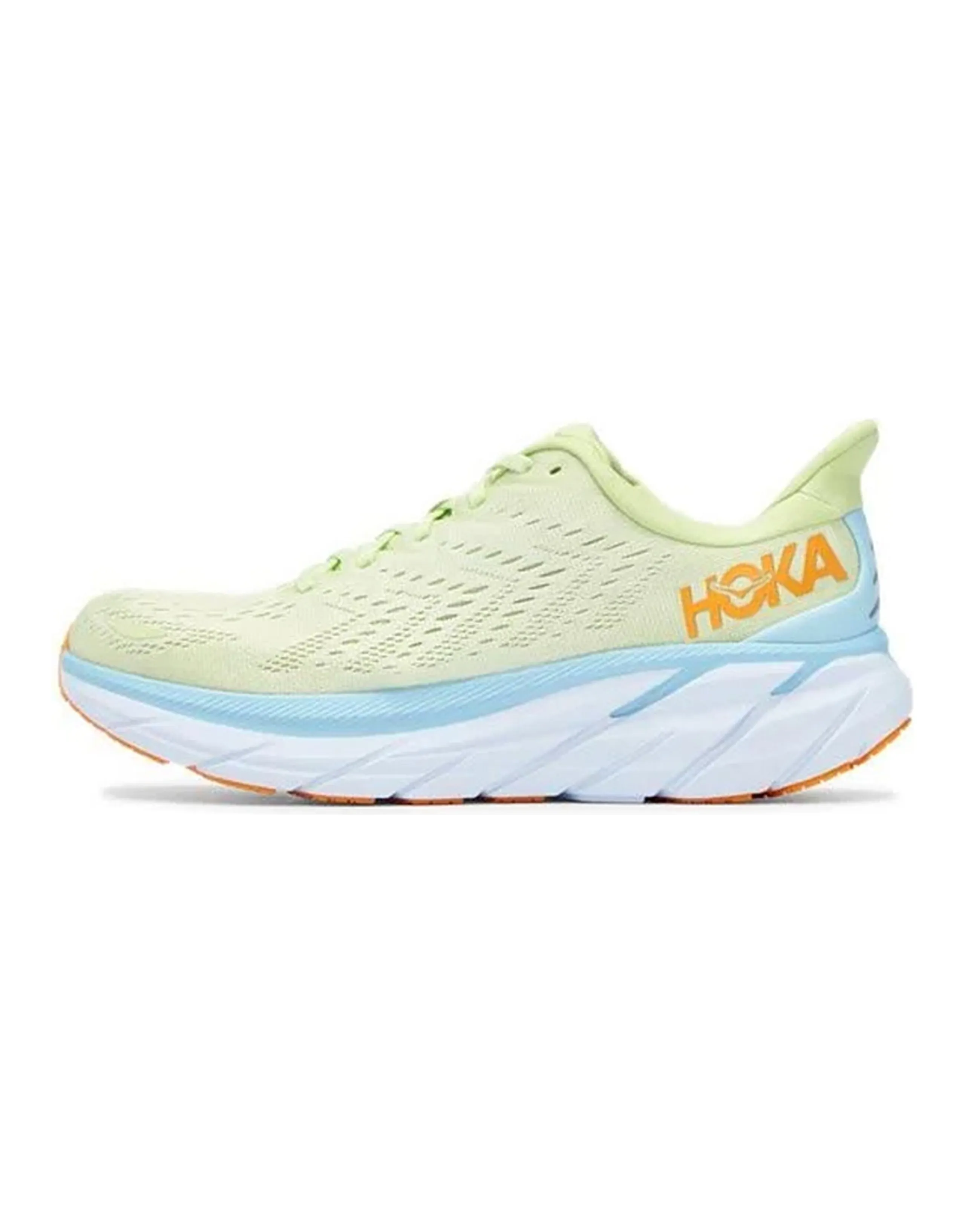 HOKA ONE ONE Clifton 8 Butterfly Yellow Summer Song