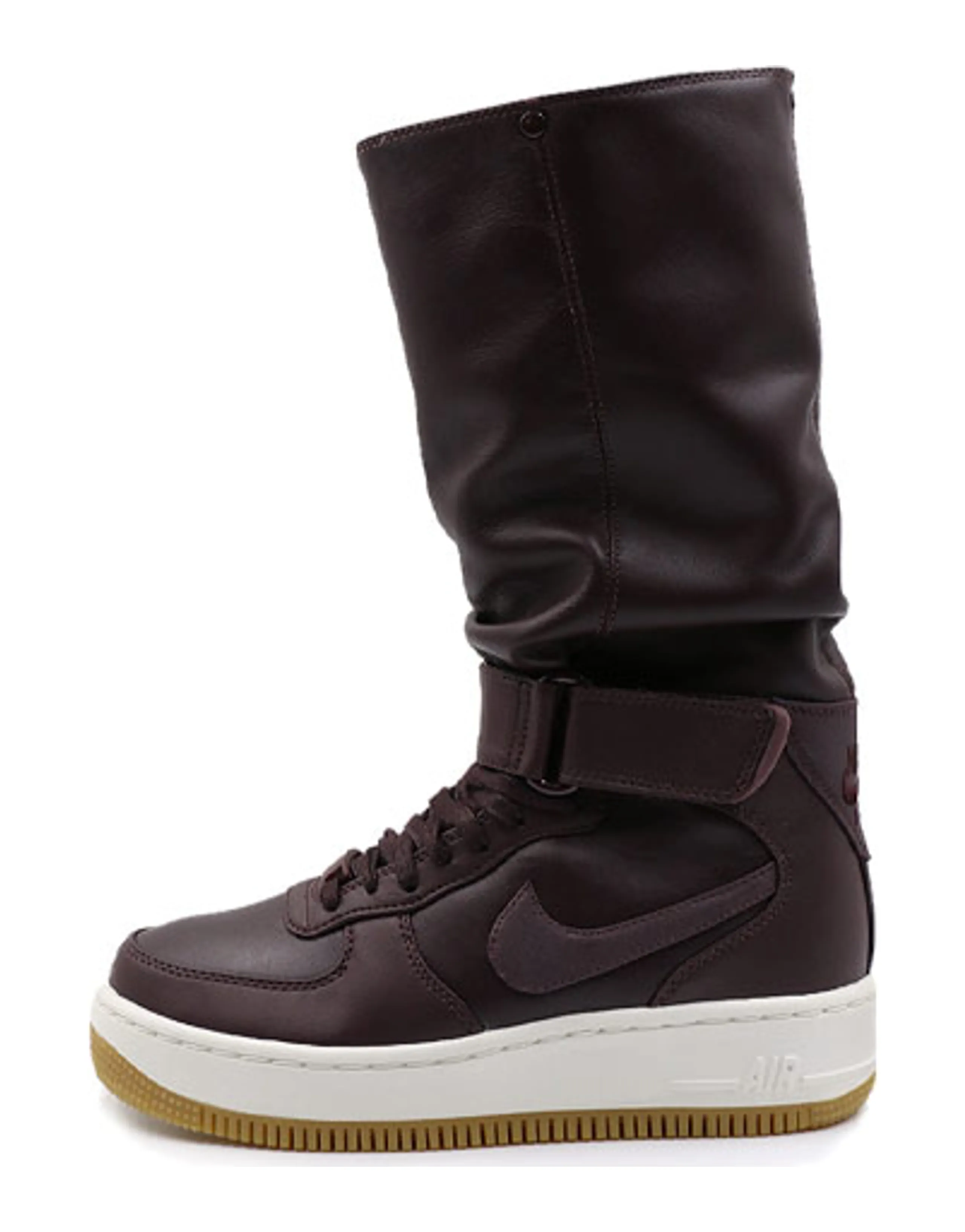 Nike Air Force 1 Upstep Warrior Deep Burgundy Dark Cayenne Women's