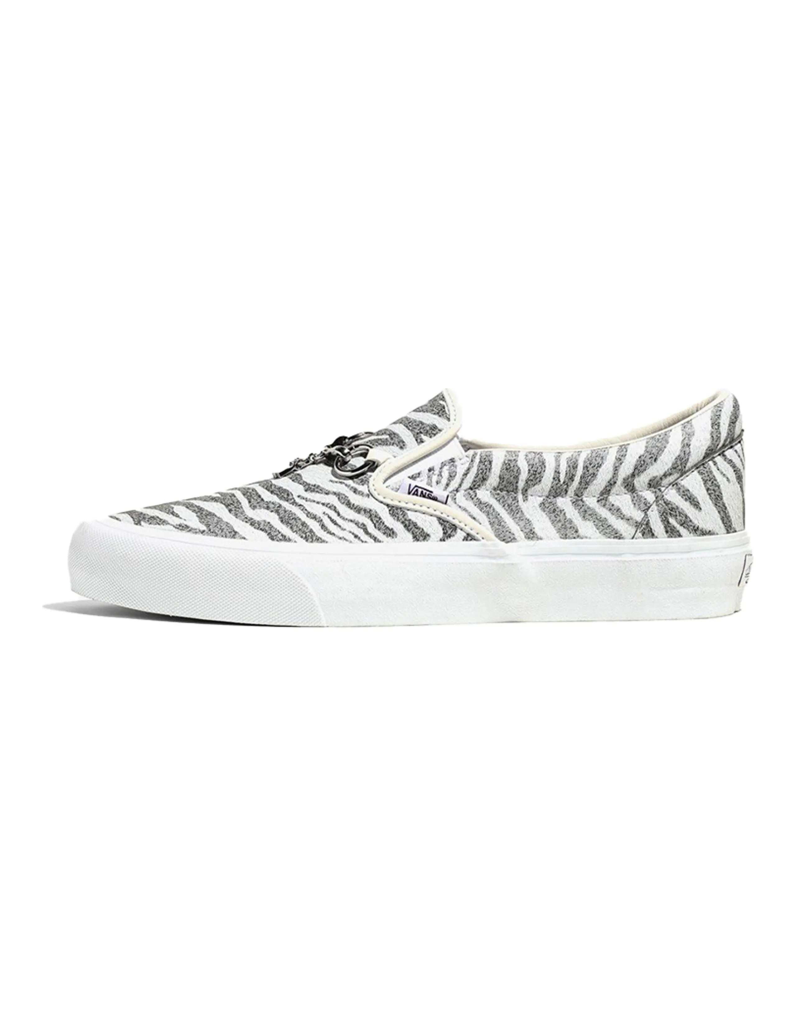 Slip On Needles X Vault Classic Vans V 'Animal Print White'